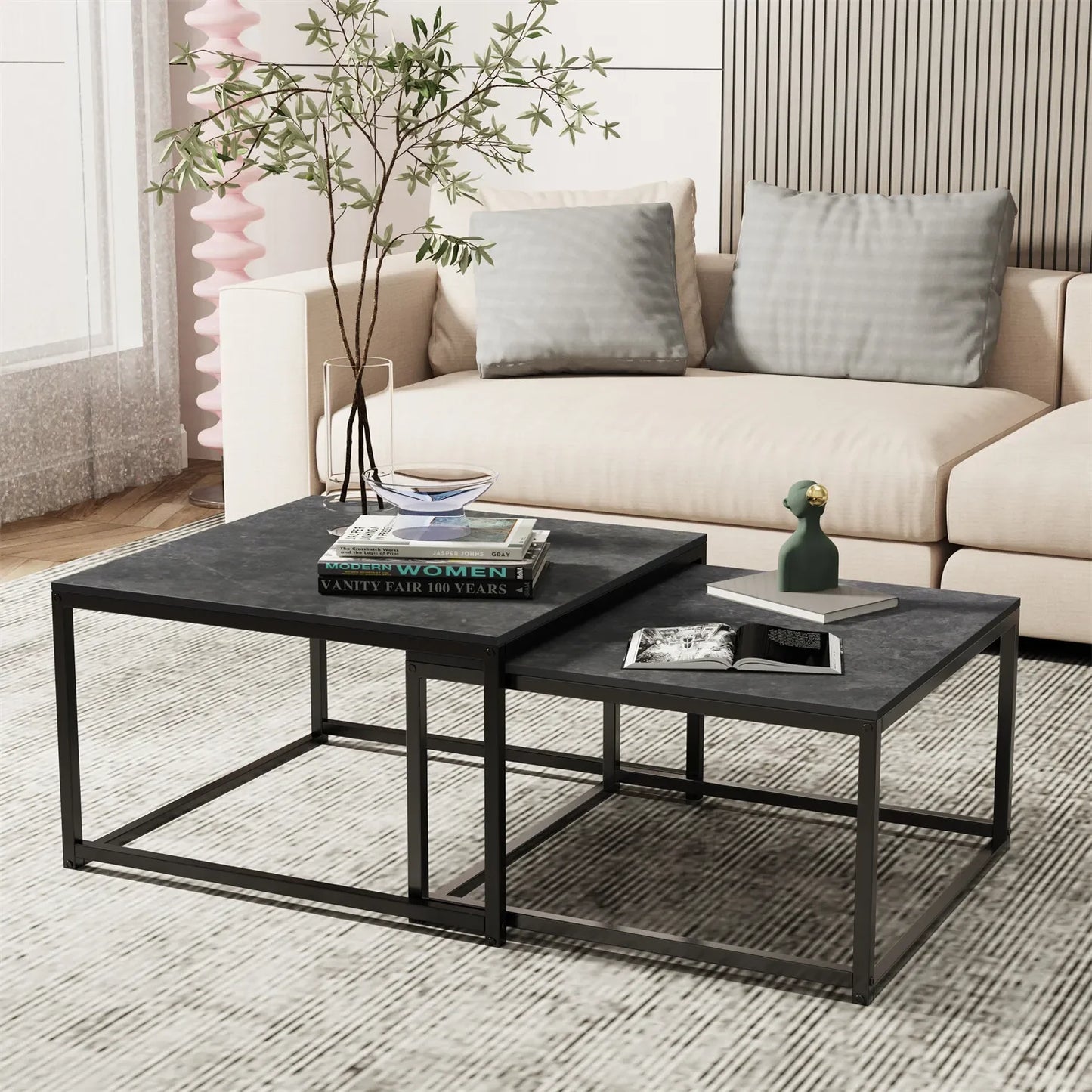 Modern Nesting Coffee Tables
