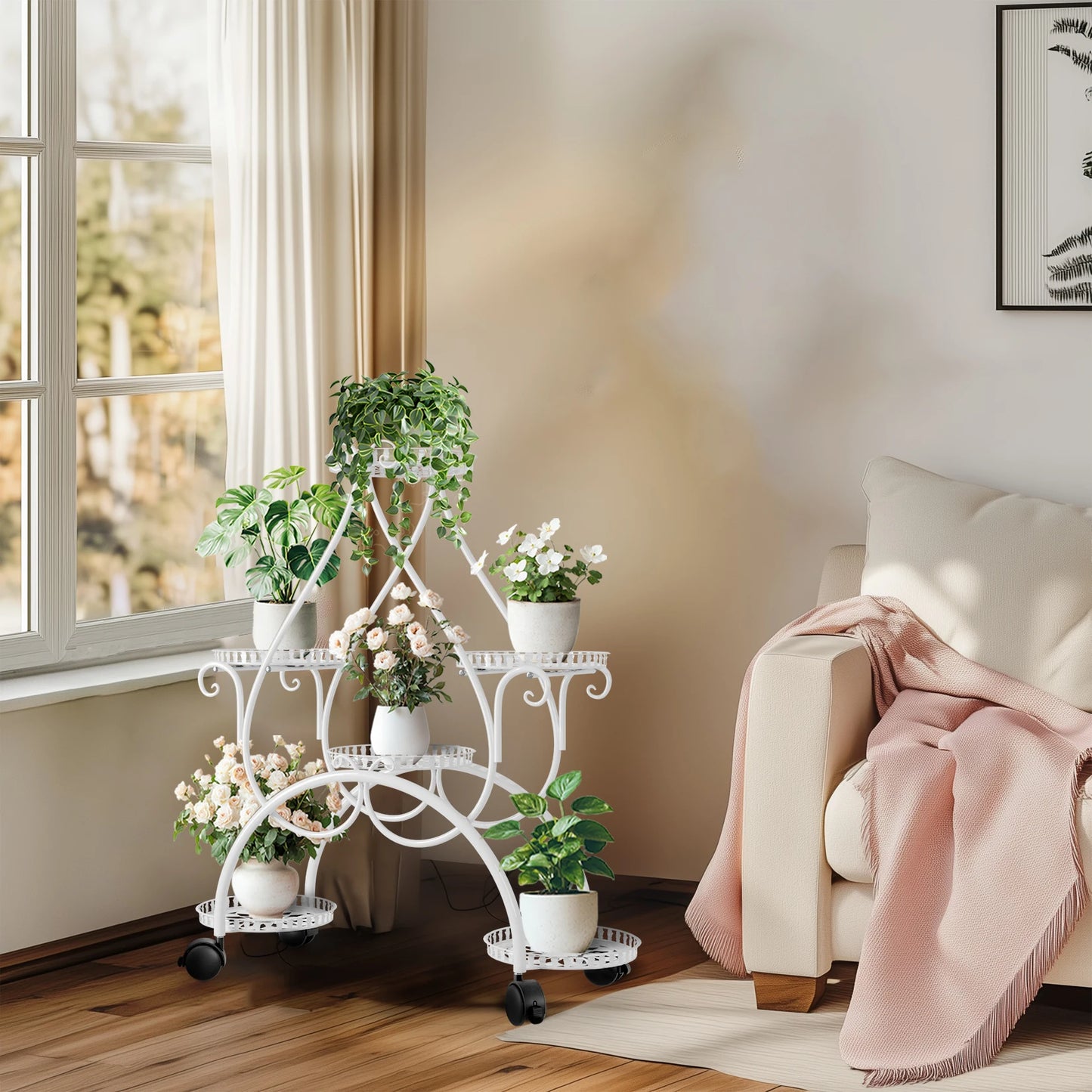 Five-Tier Plant Stand