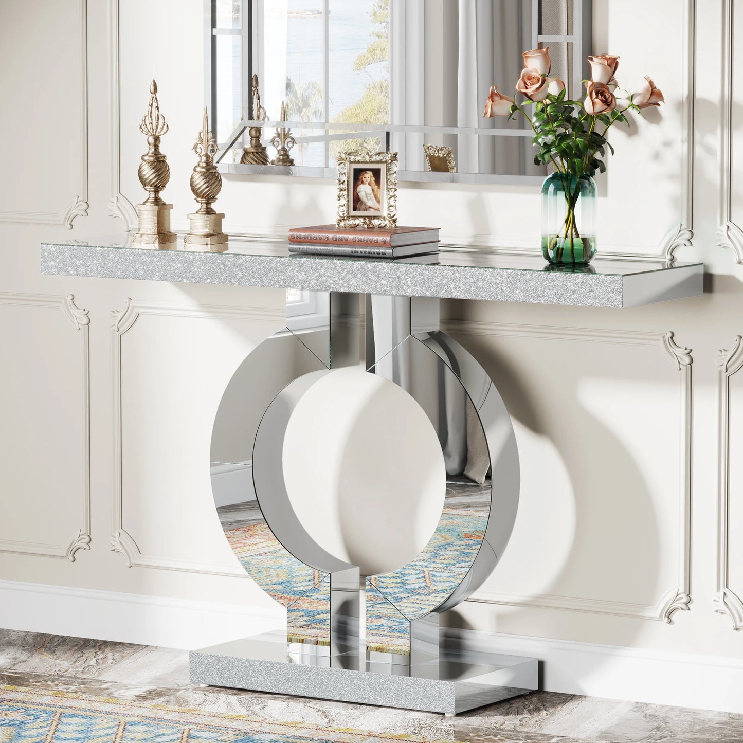 Mirrored Console Table