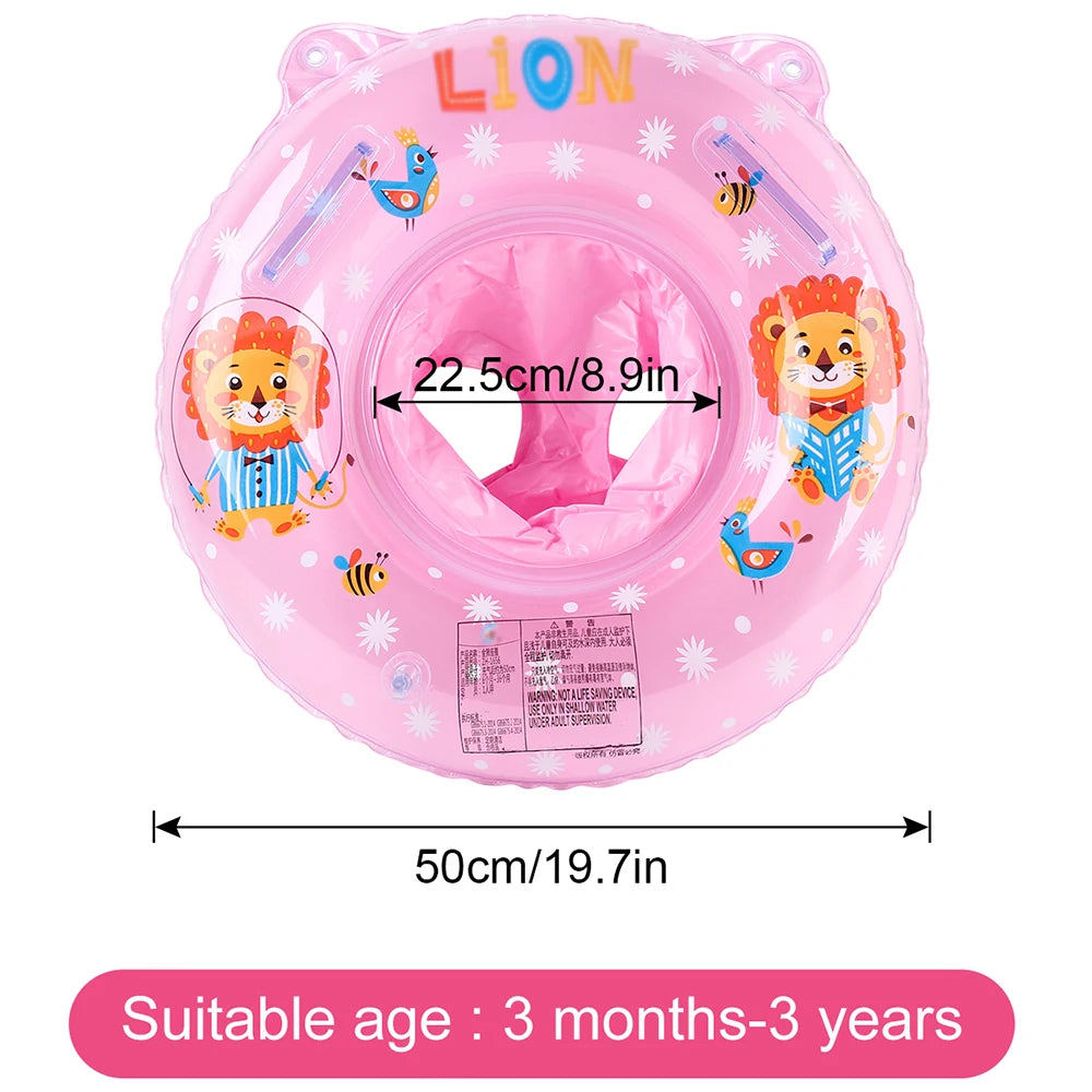 Inflatable swimming float for children