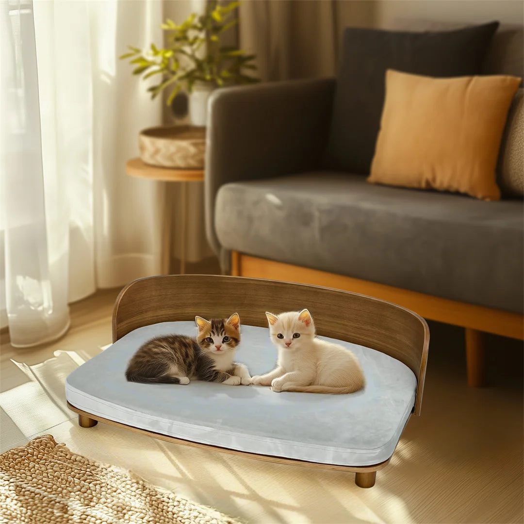 Indoor Wooden Pet Bed