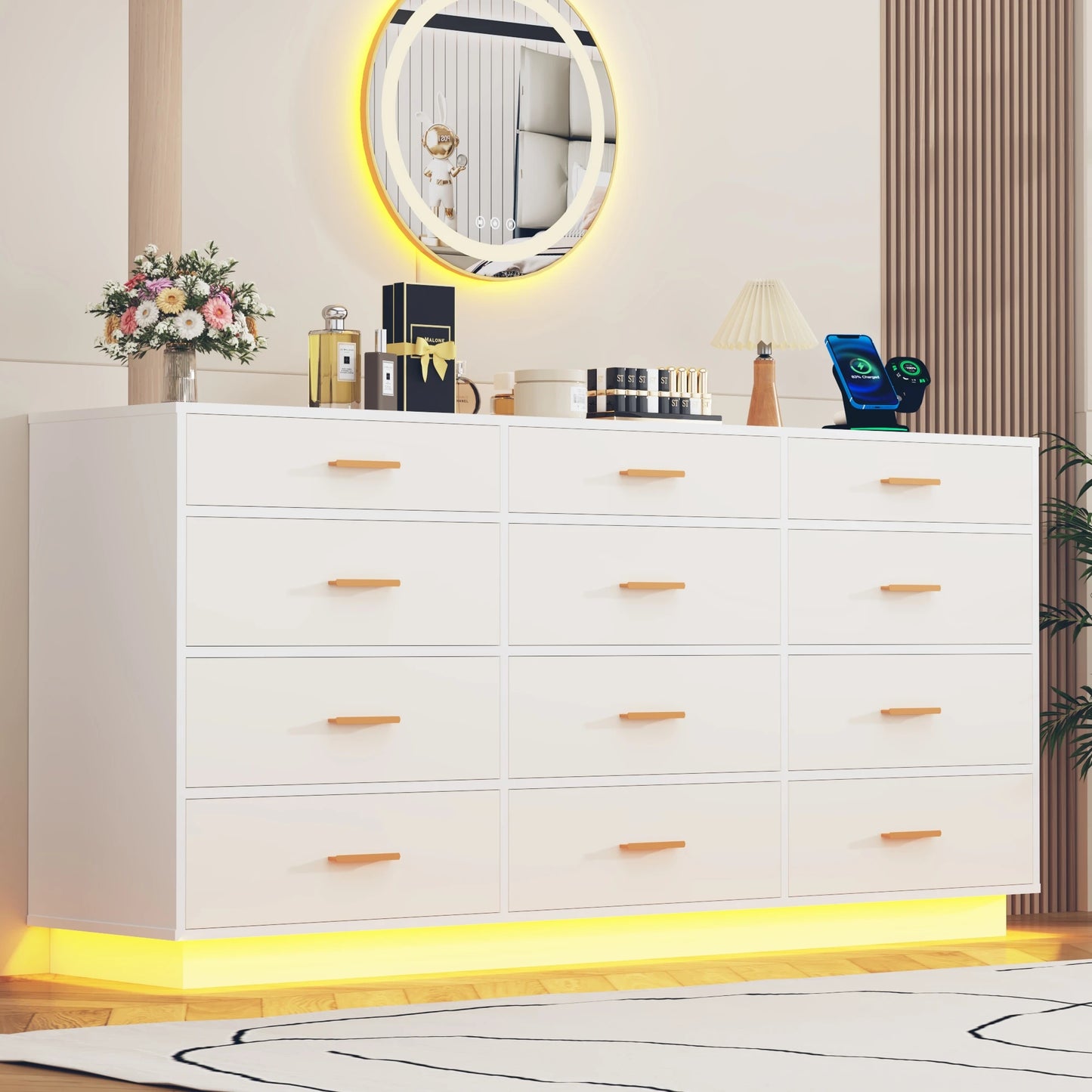 Modern chest of drawers for the living room