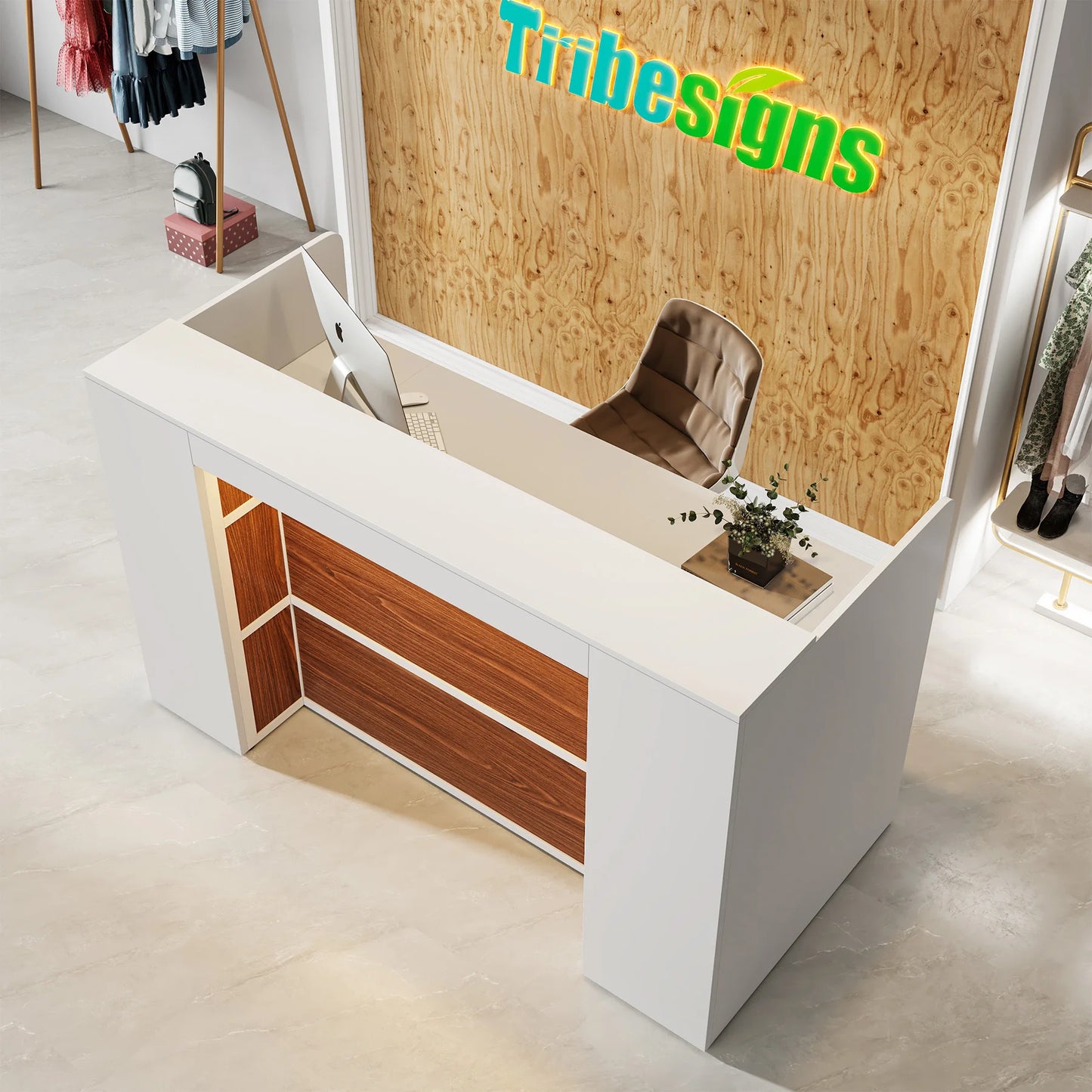 LED Reception Desk