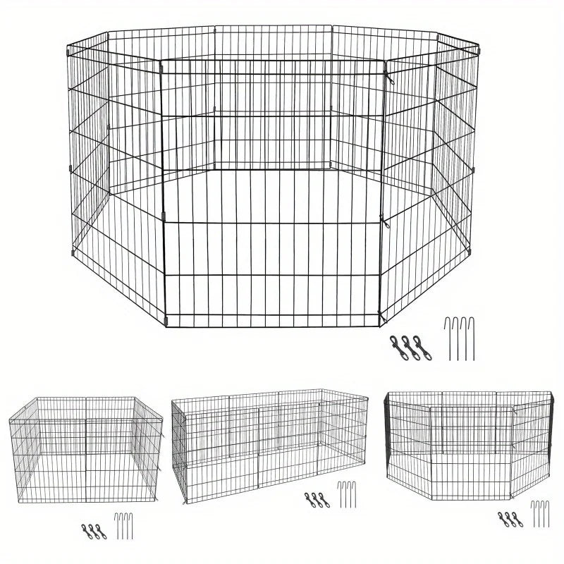 8-Panel Dog Playpen