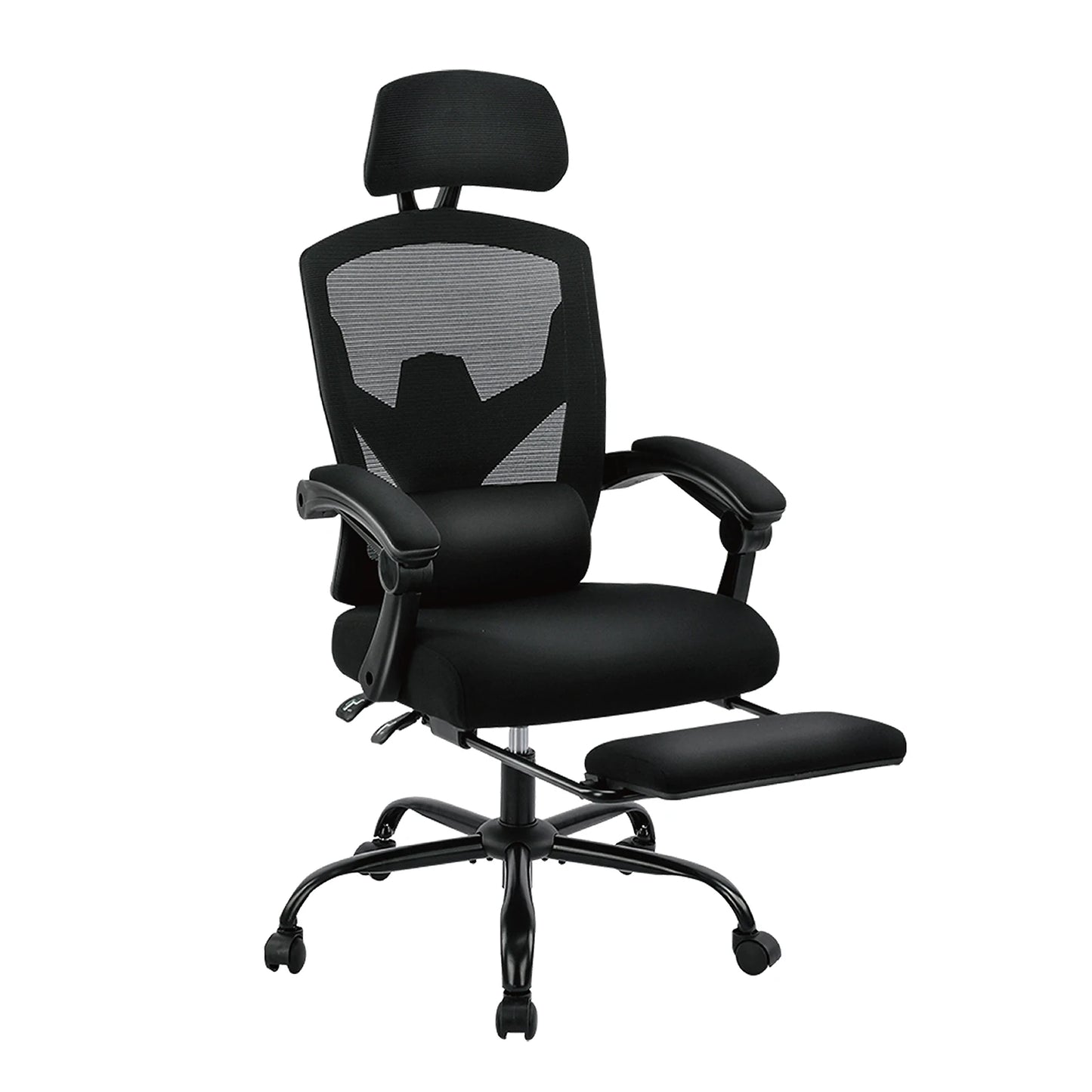 Ergonomic Reclining High Back Mesh Chair with Lumbar Support Pillow