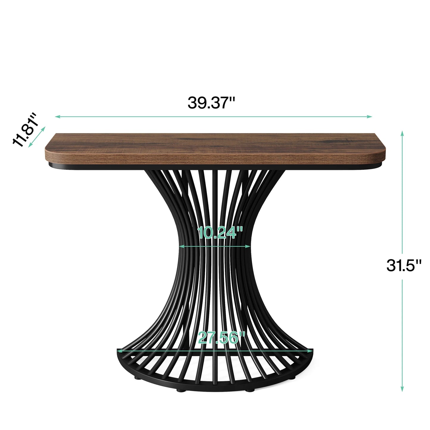 Geometric Console Table