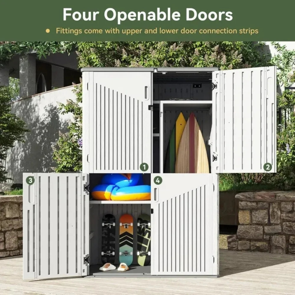 Resin Outdoor Storage Shed