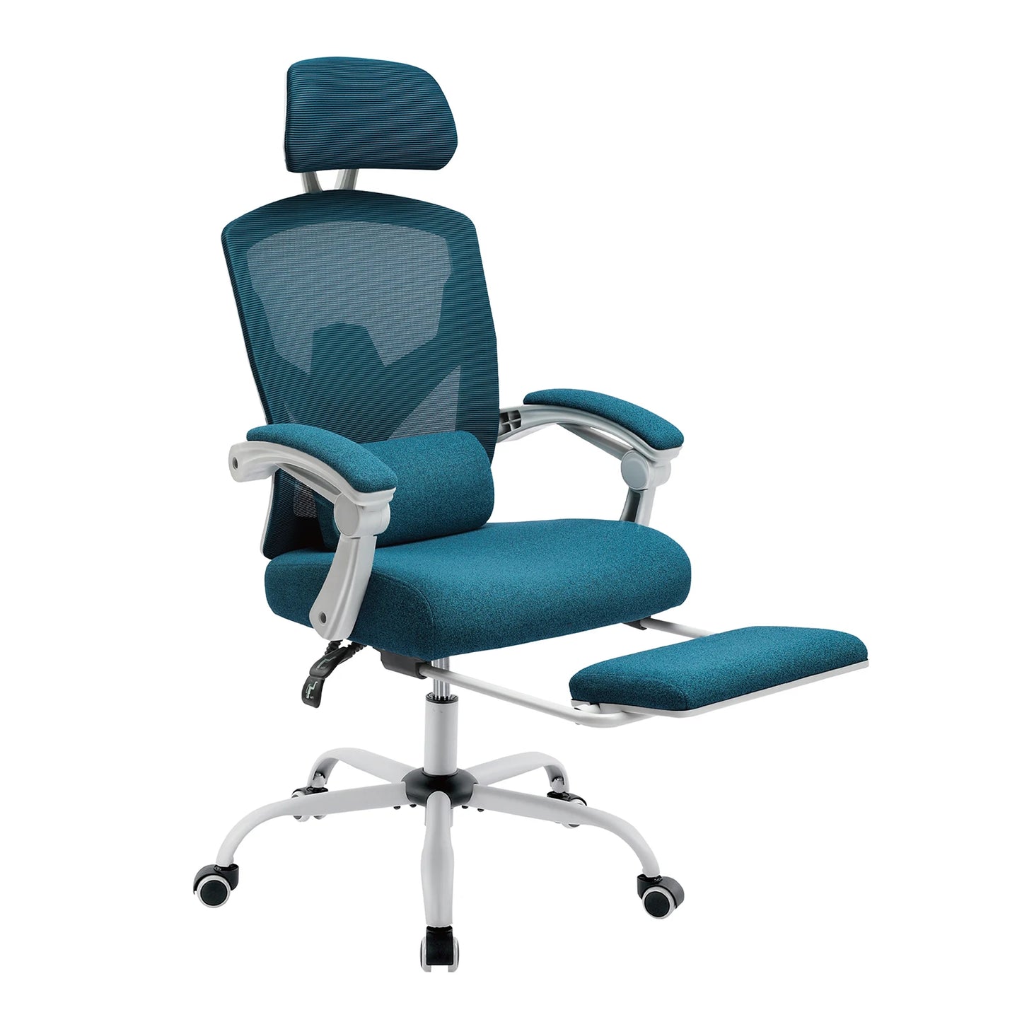 Ergonomic Reclining High Back Mesh Chair with Lumbar Support Pillow