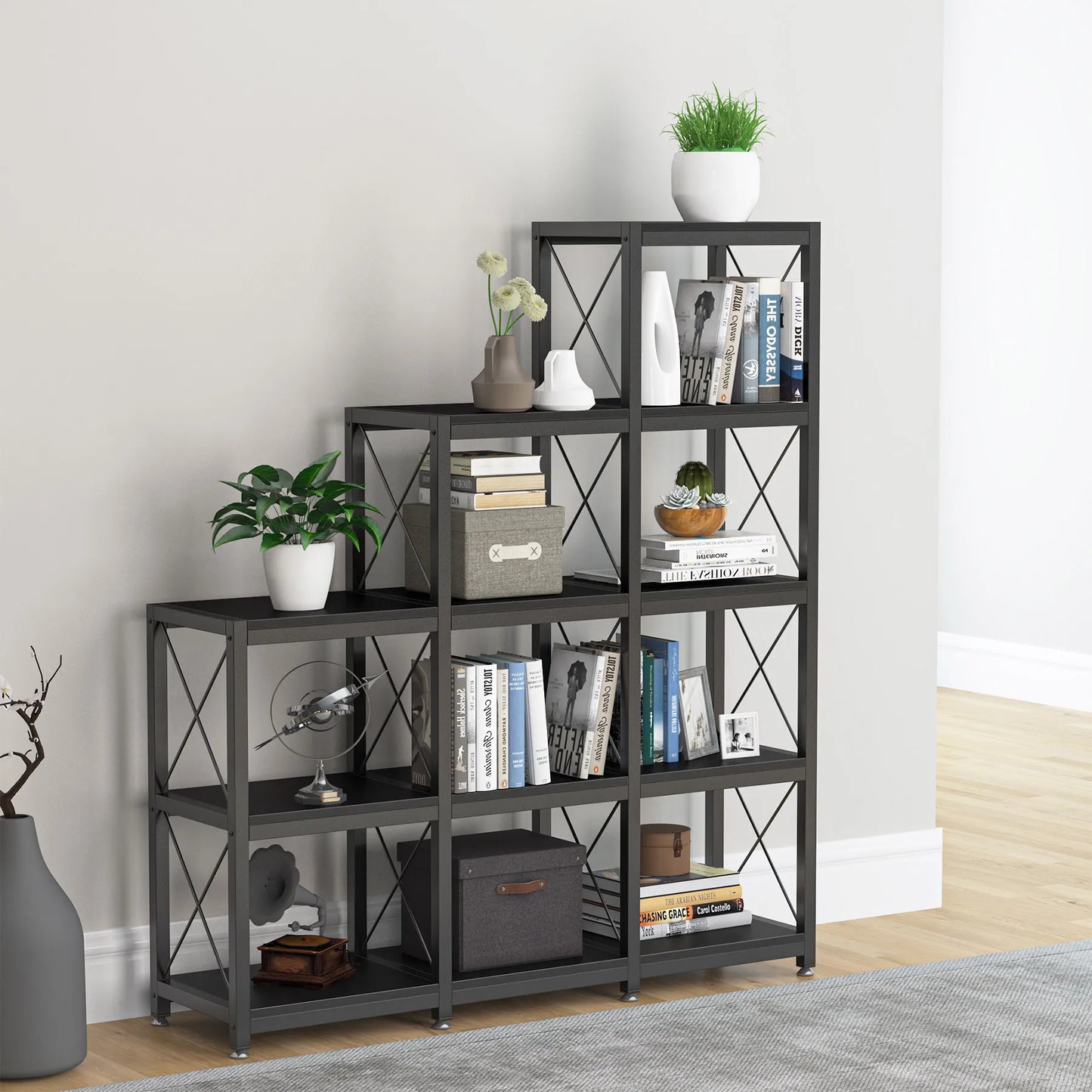 Industrial Ladder Bookshelf