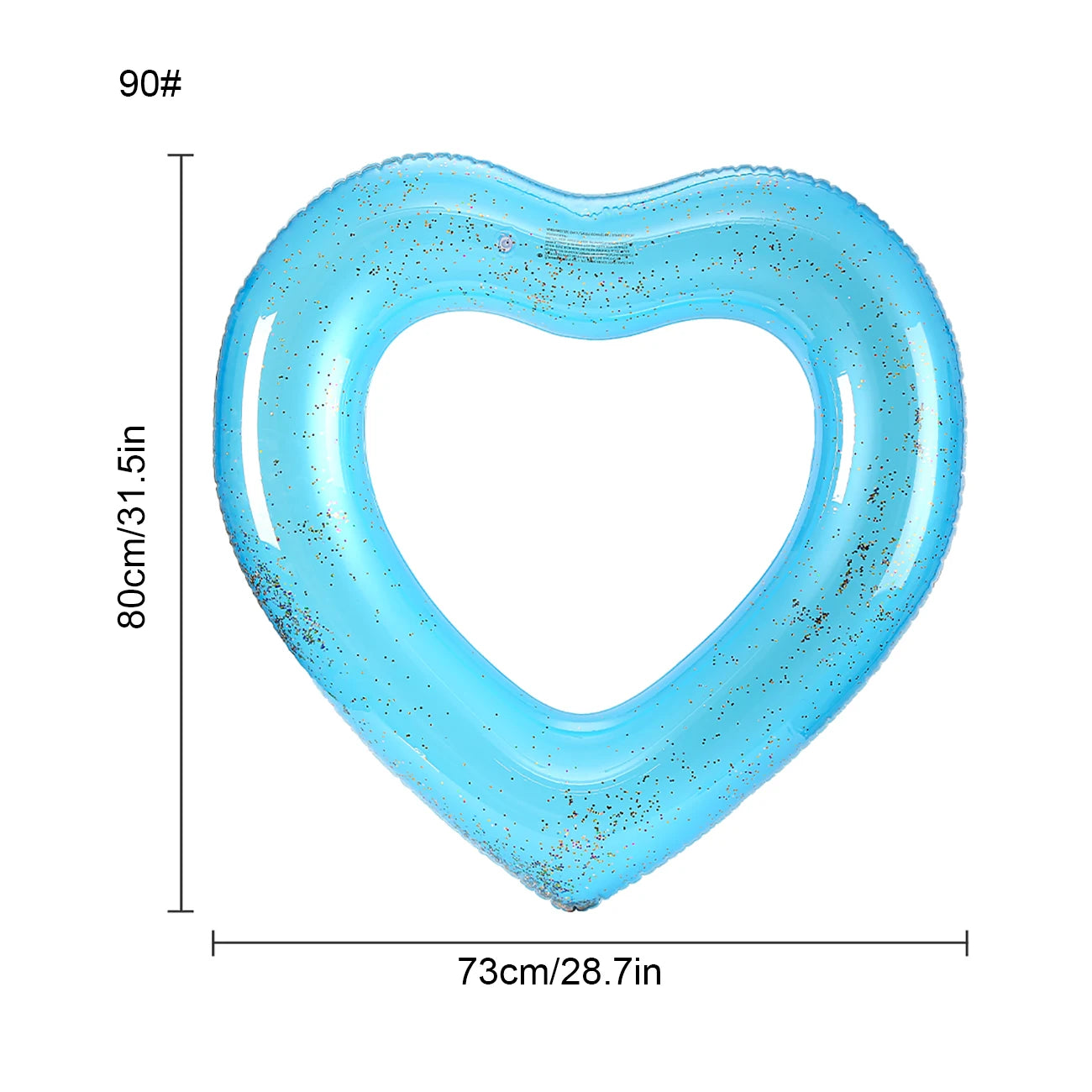 Inflatable Pool Floats Love Tube Rings
