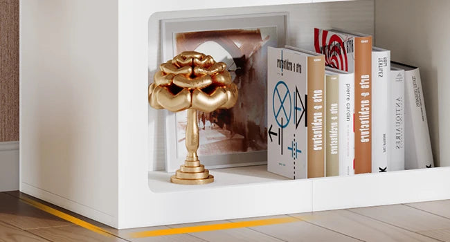 Geometric Arched Bookcase