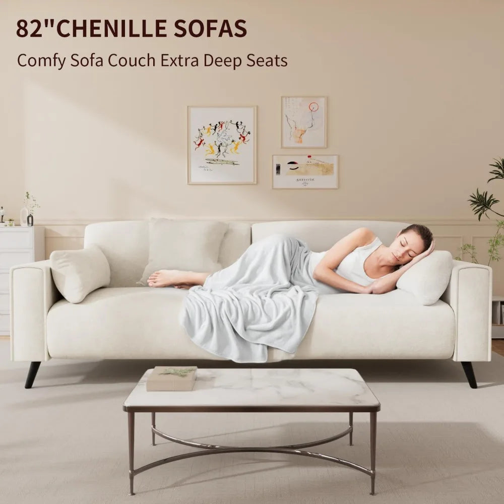 82-Inch Deep Seat Sofa