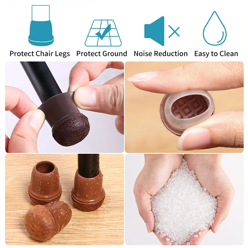Chair Leg Protectors Set