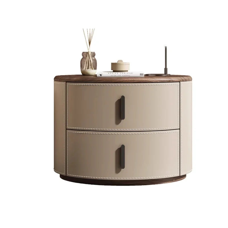 Simple Aesthetic Bedside Table Unique Style Italian Nordic Elegant Nightstands