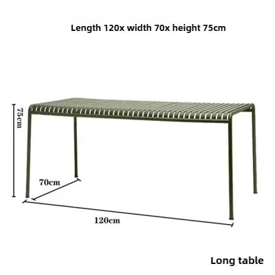 Outdoor Iron Cafe Set