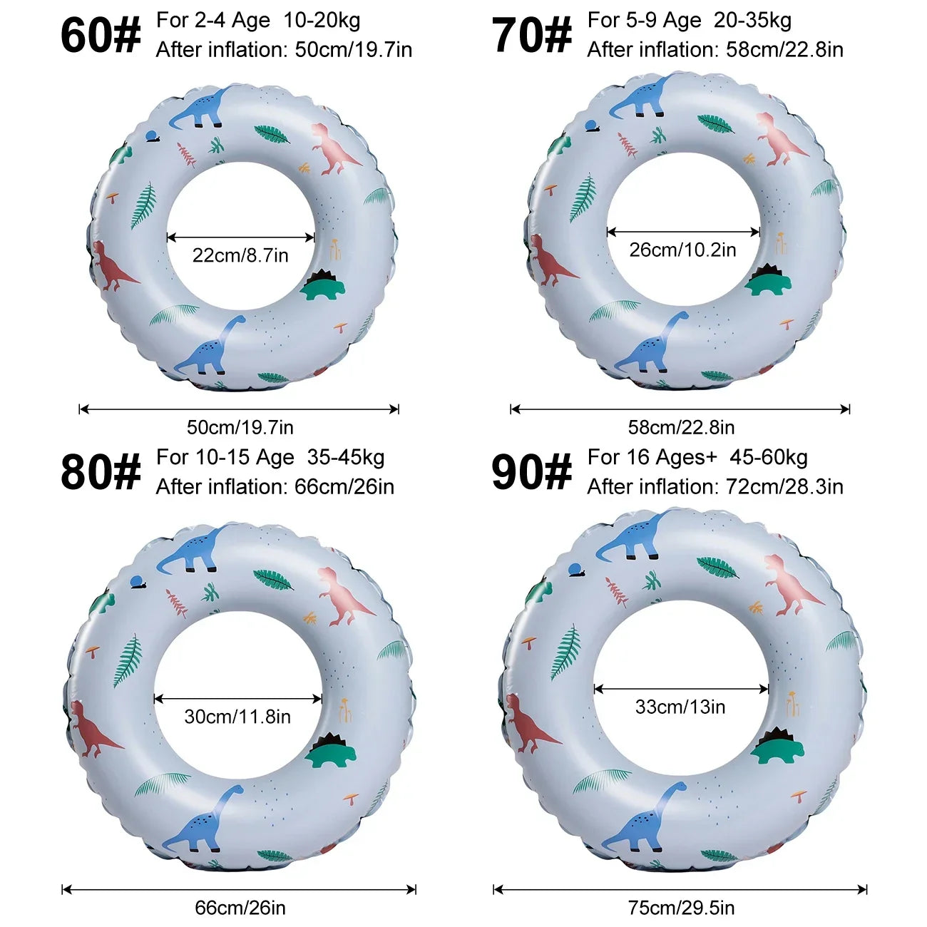 inflatable swimming floats