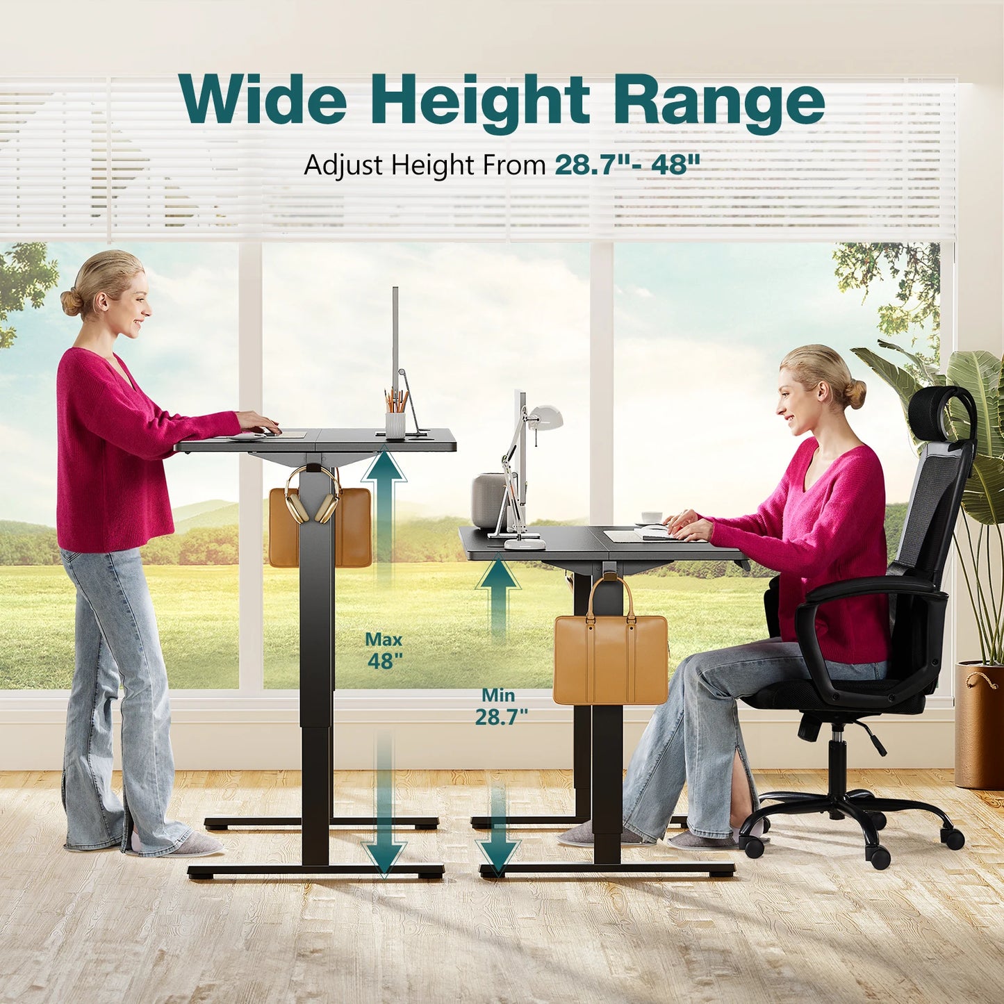 Electric Standing Computer Desk