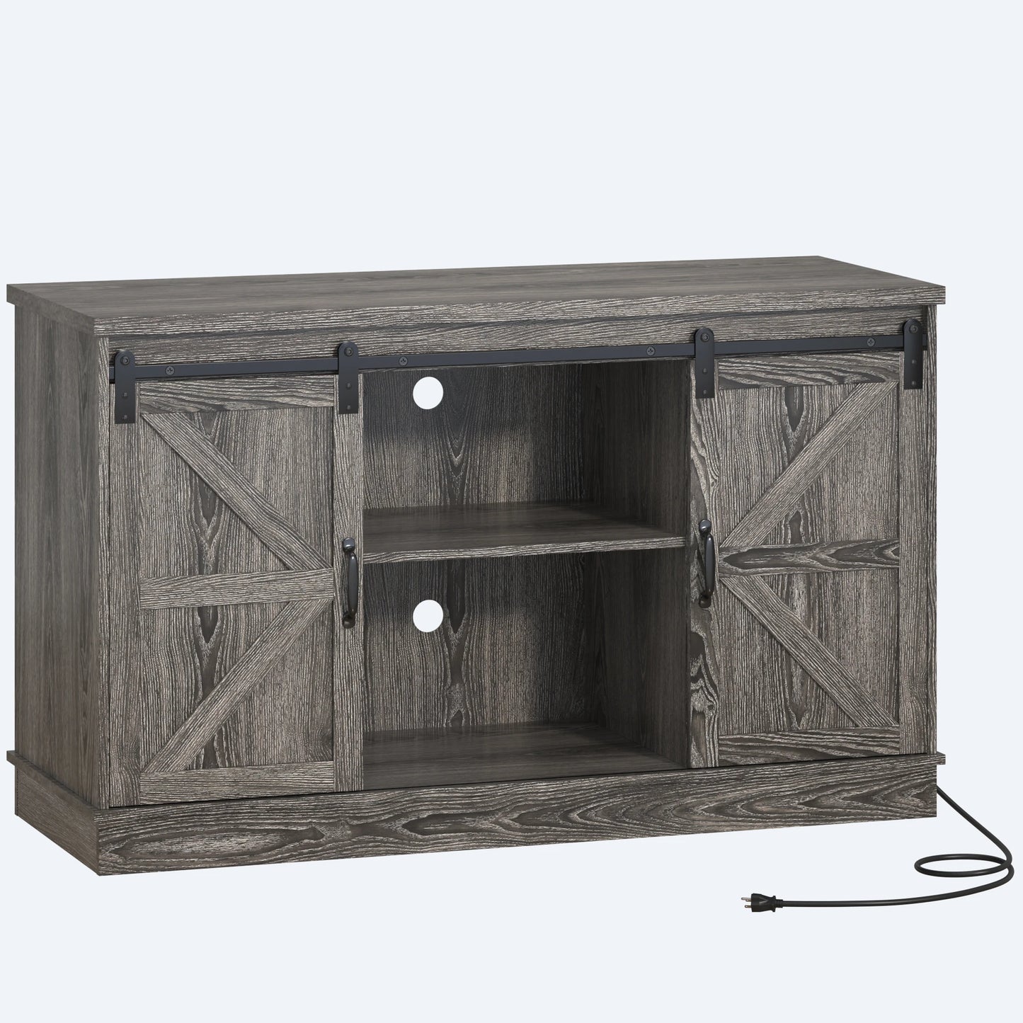 52 Gallon Fish Tank Stand with Power Outlet