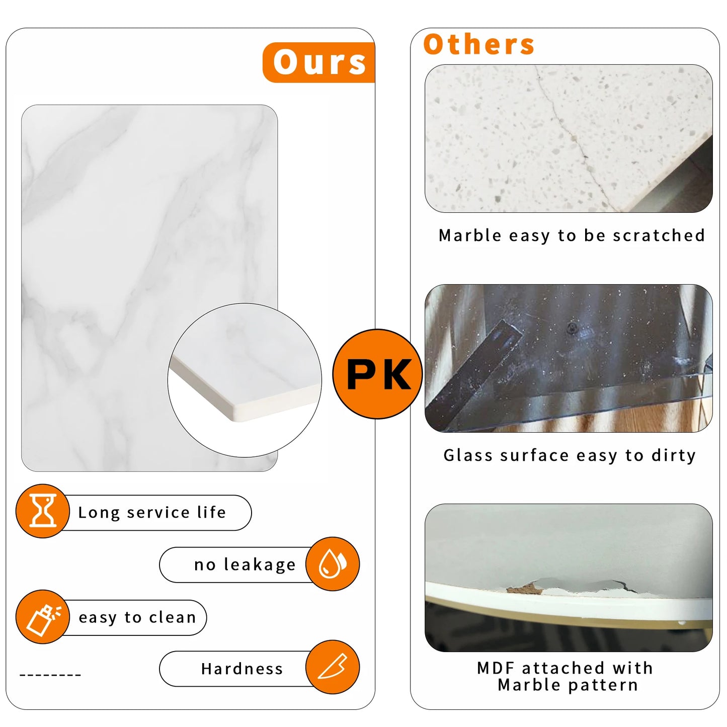 Modern Marble Console Table
