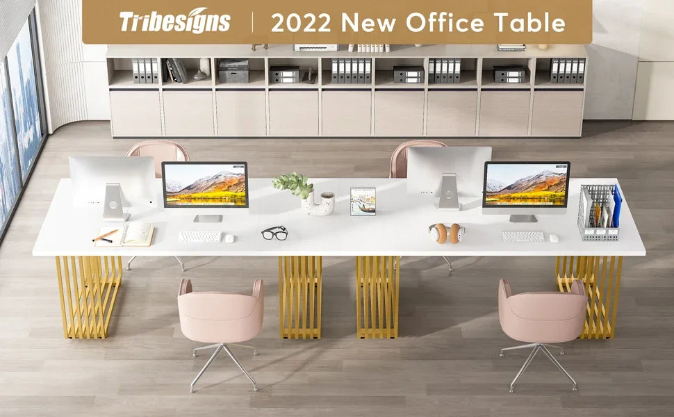 Gold-Leg Work Desk