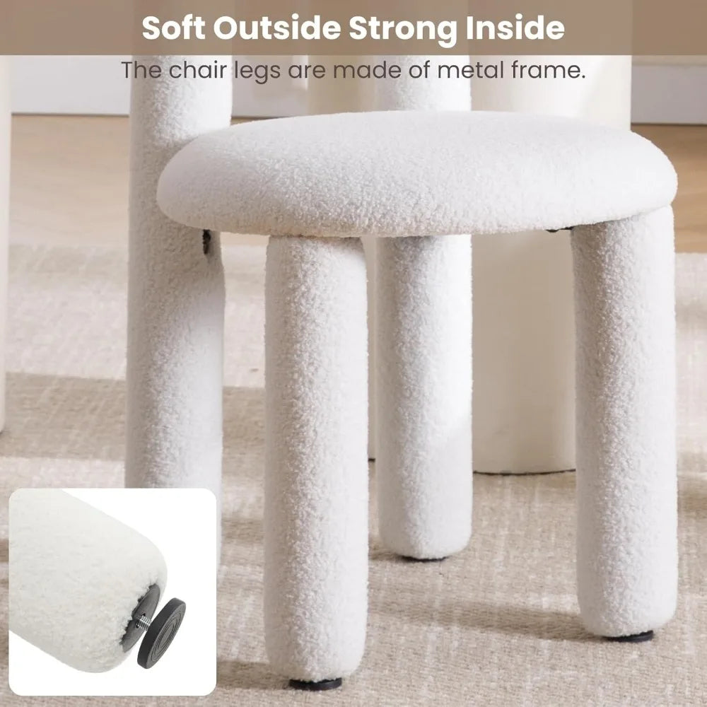 Sherpa Barrel Chairs
