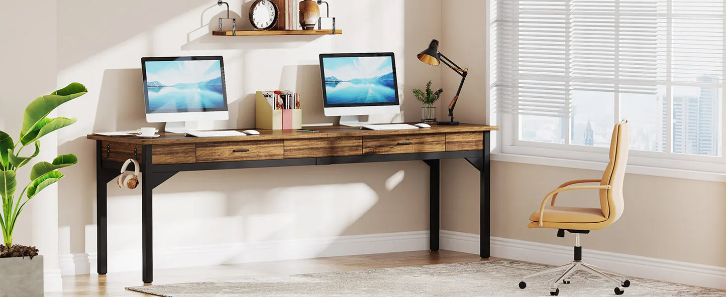 Double Drawer Desk