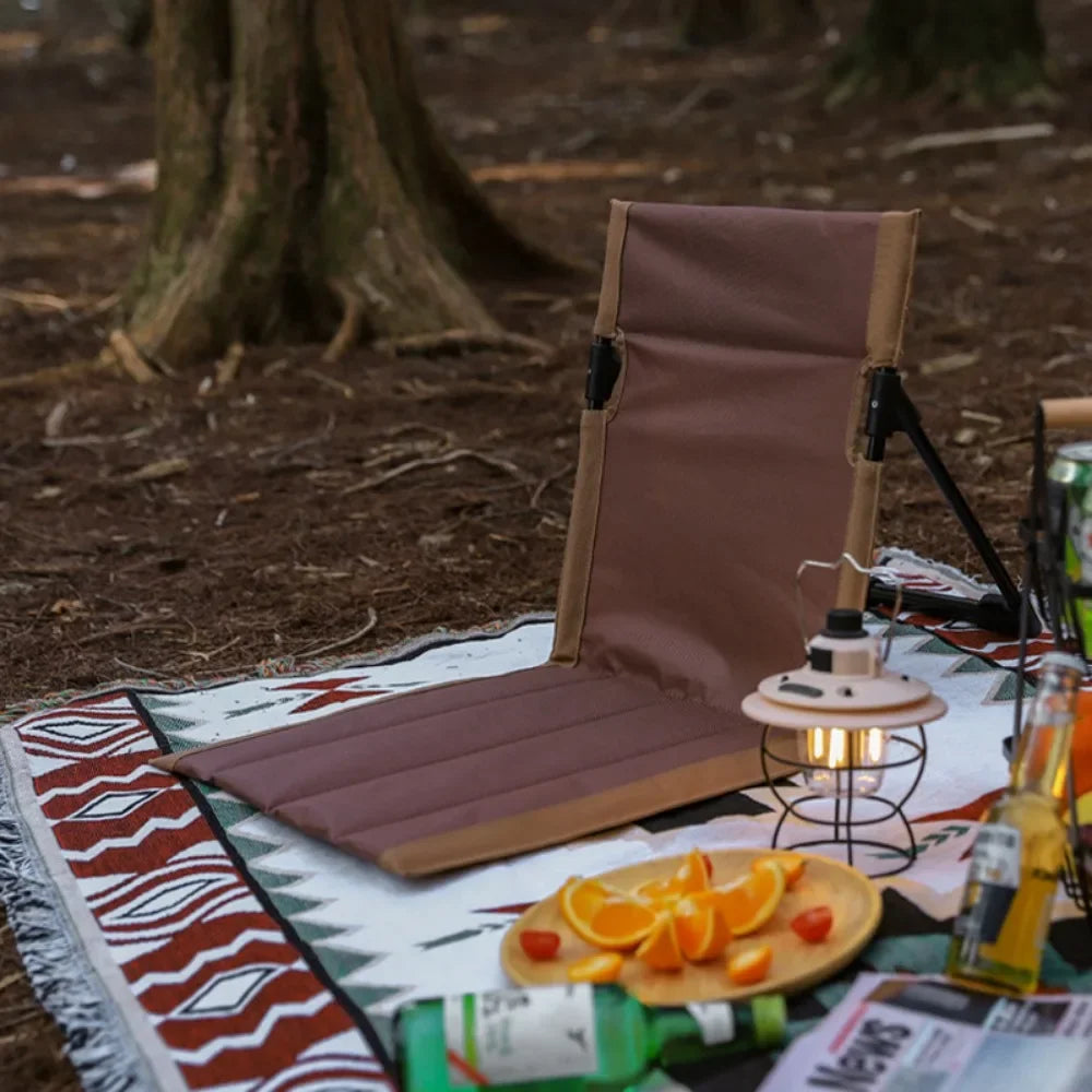 Foldable Backrest Camping Chair