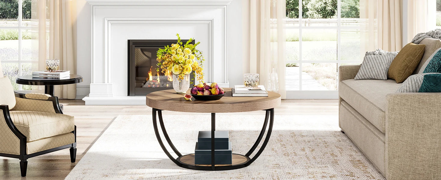 31.7″ Round Coffee Table