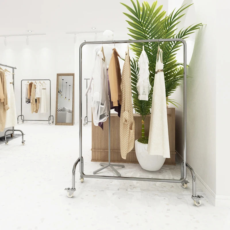 Adjustable Mobile Clothes Rail