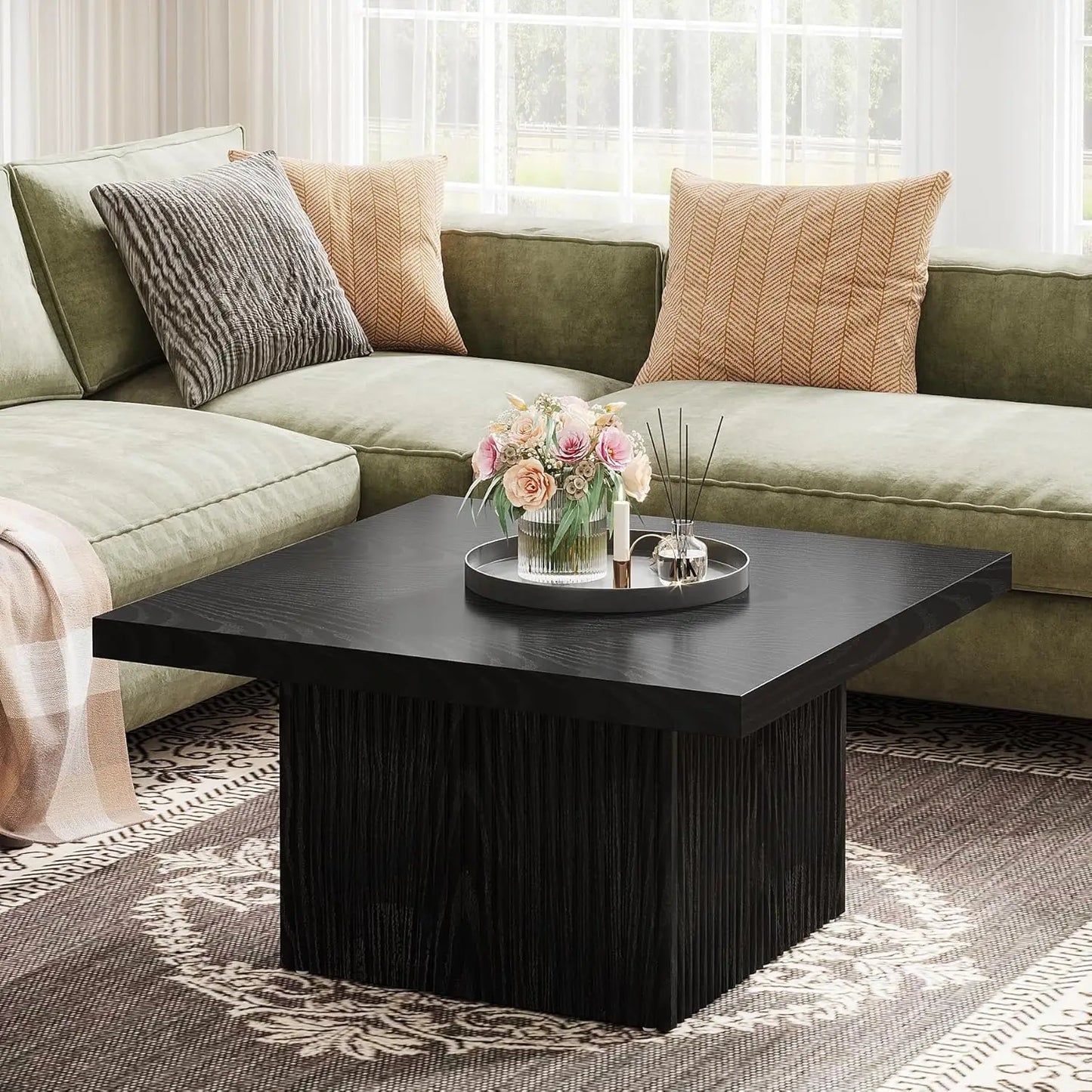 Vintage Square Coffee Table