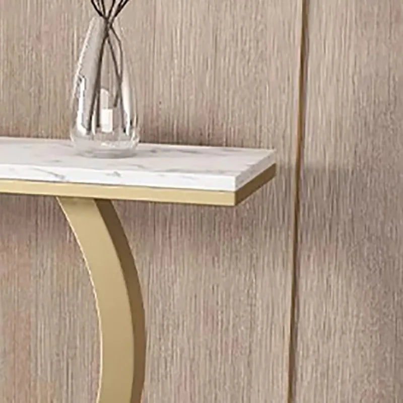 Nordic Corner Console Table – Elegant Minimalist Entryway Table for Modern Hallways