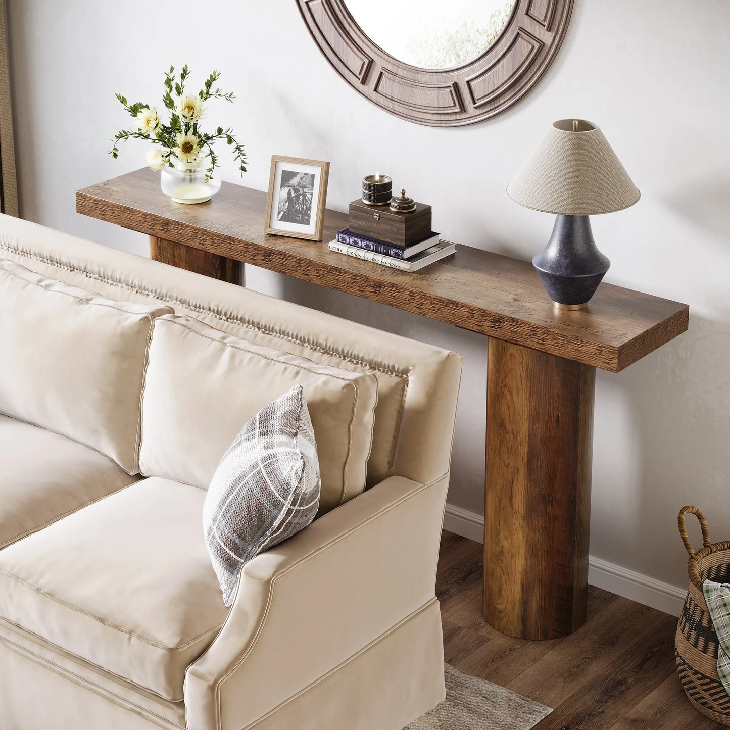 Long Bar Console Table