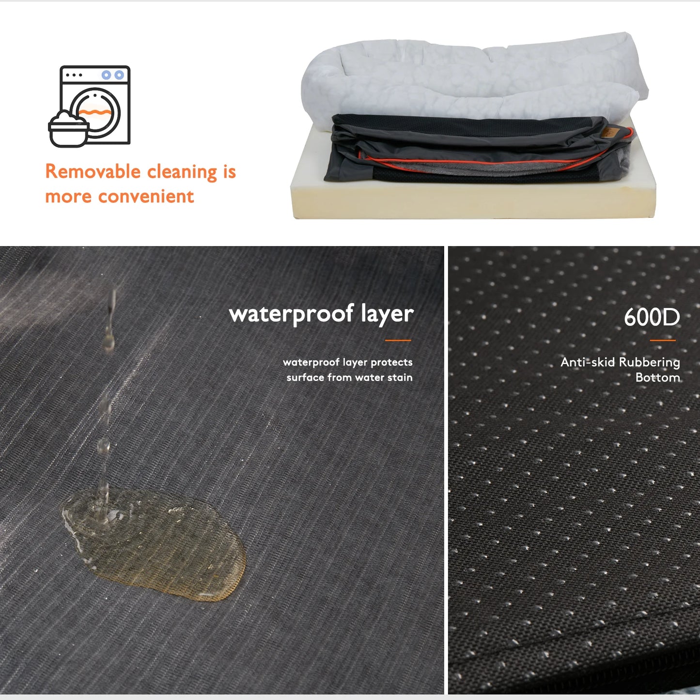 Comfortable Waterproof Dog Bed