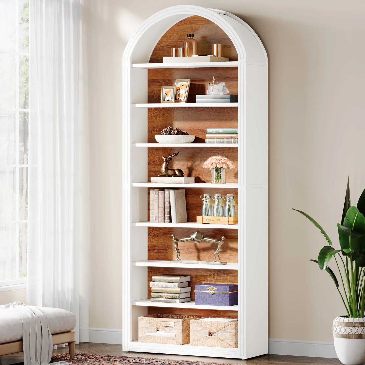 LED Light Bookcase