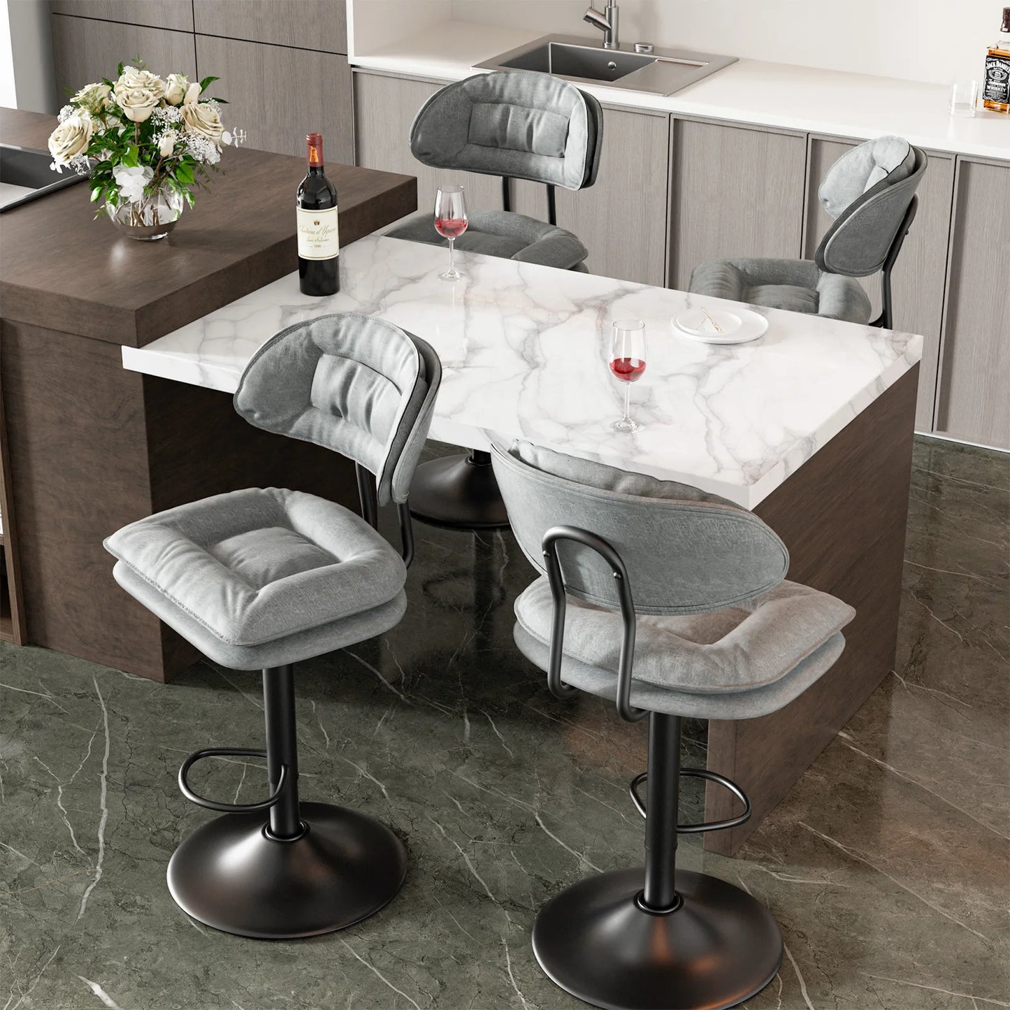 Rotating Dining Chairs