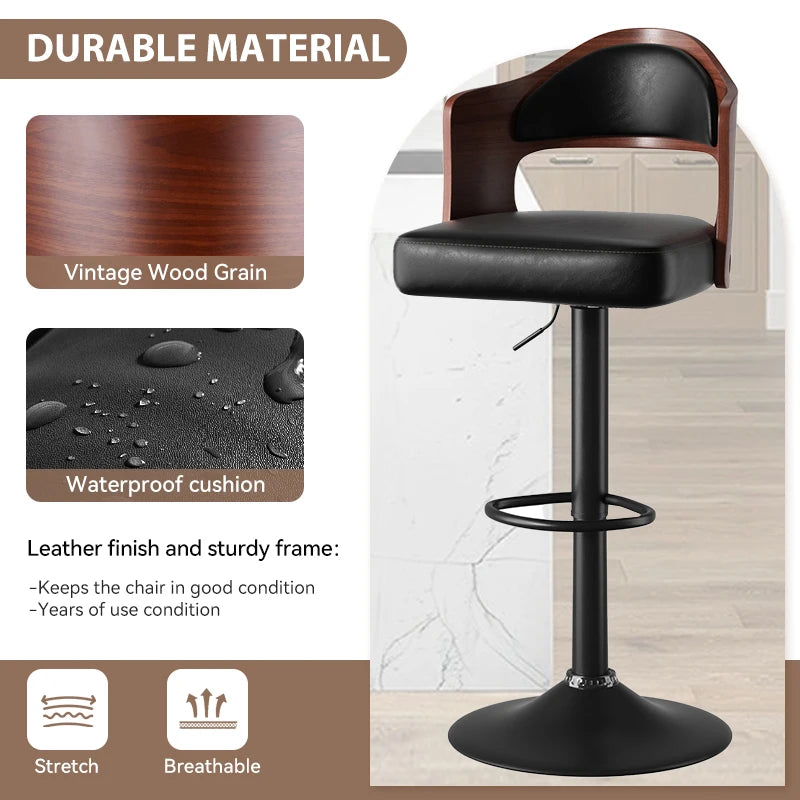 Adjustable Swivel Counter Chairs