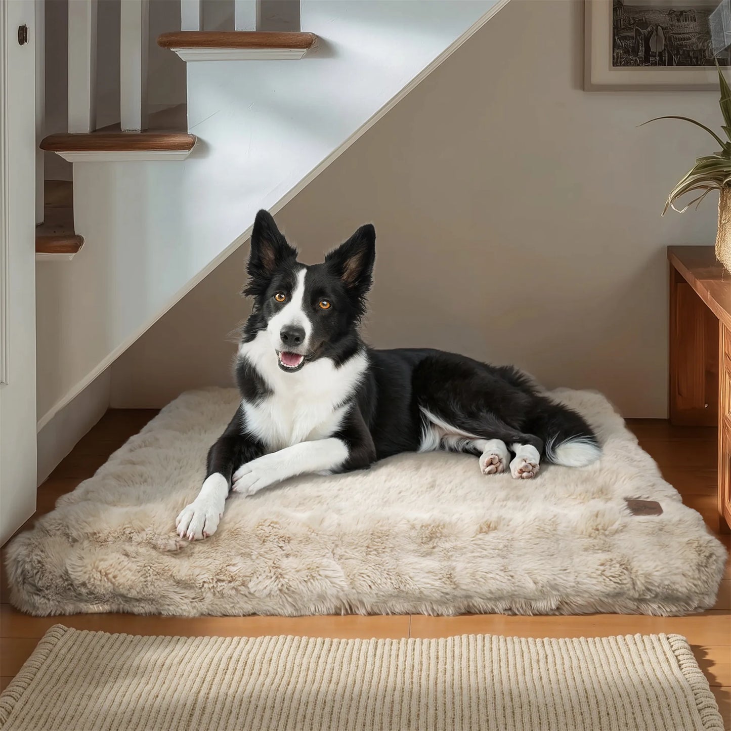 Fluffy Crate Bed for Extra Large Dogs