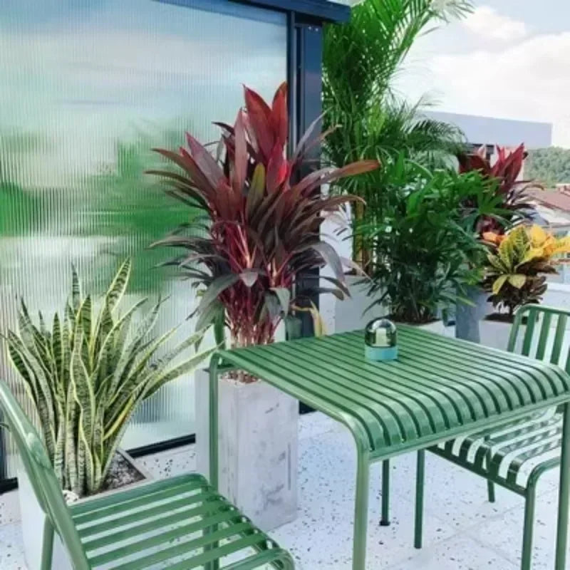 Outdoor Iron Cafe Set
