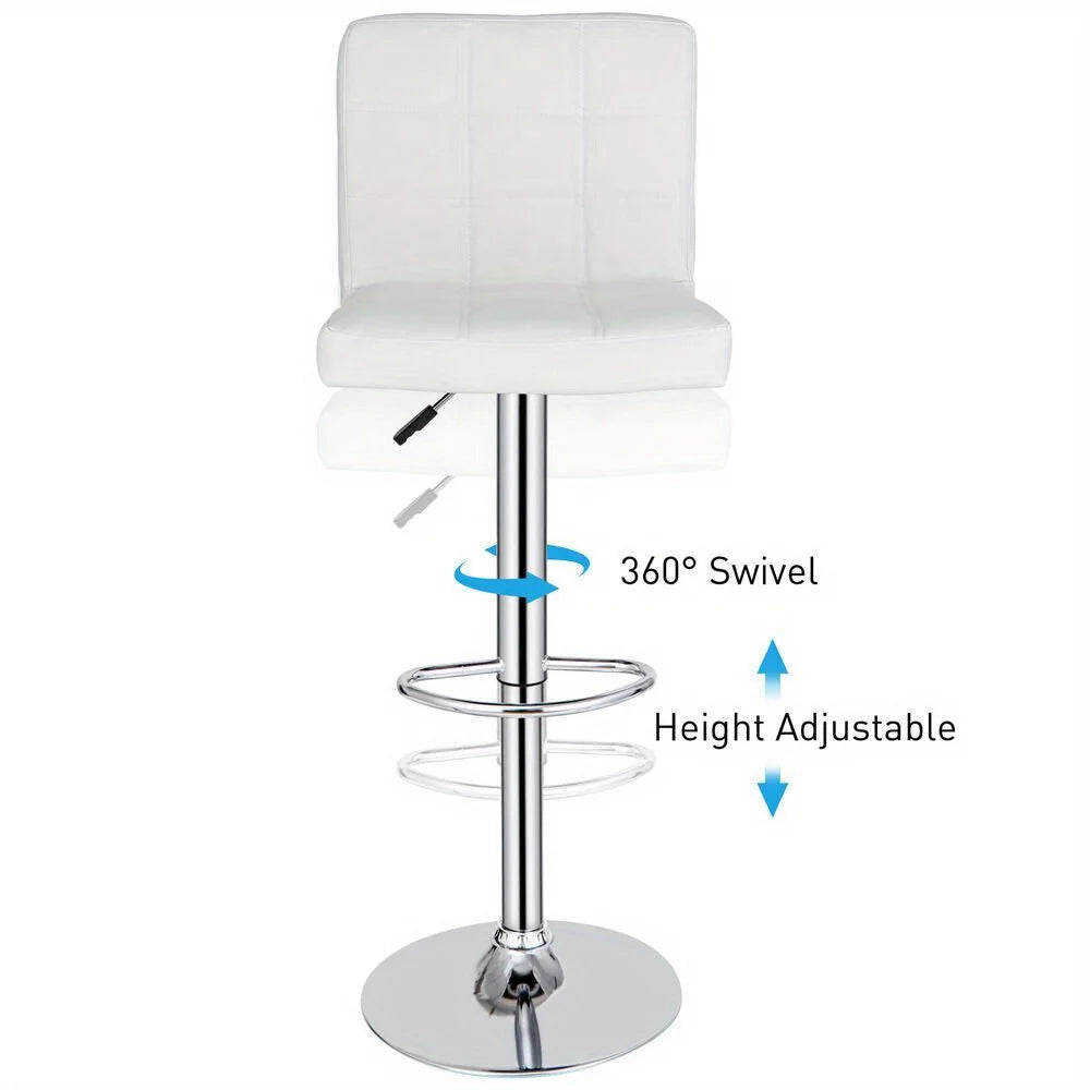Adjustable PU Bar Stools