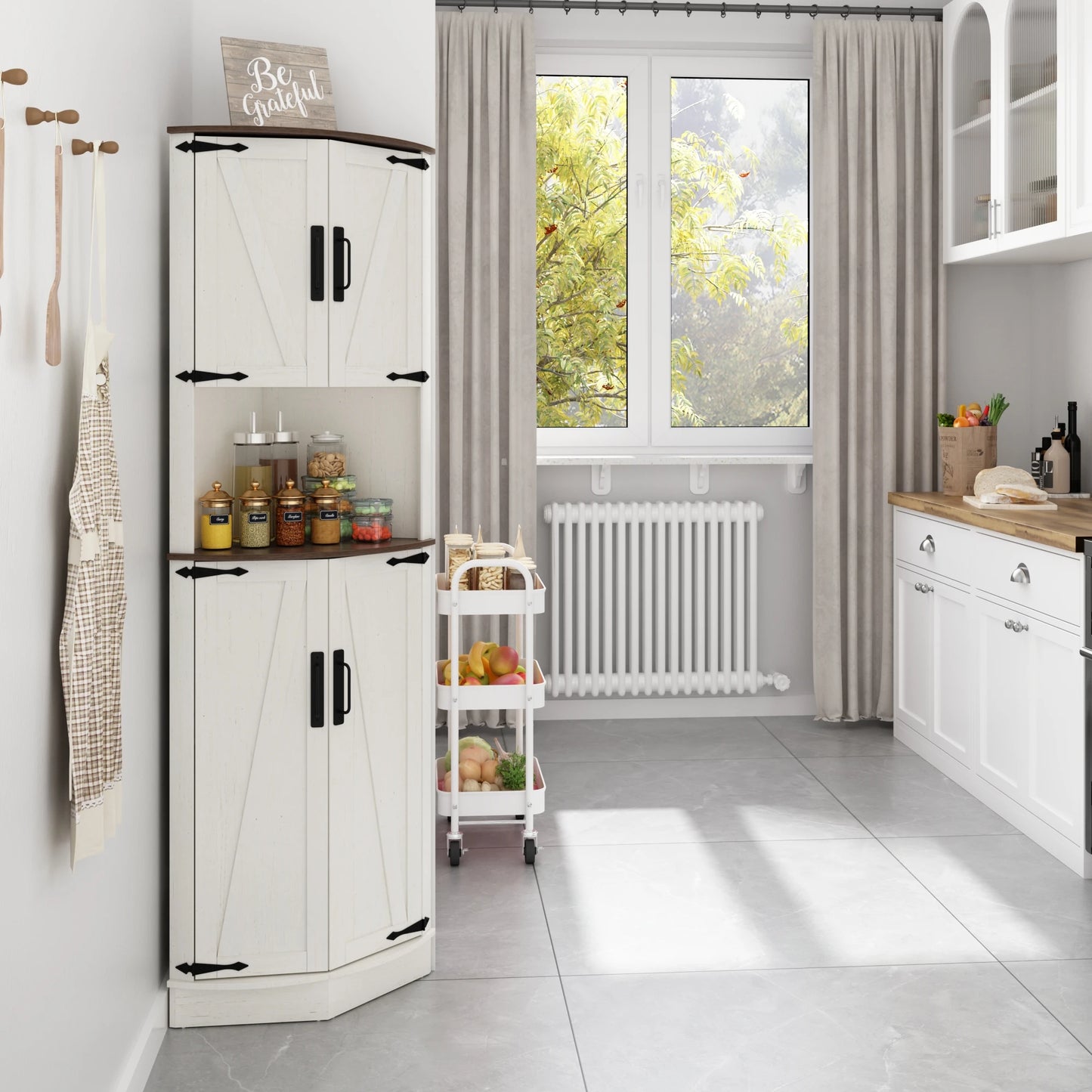 5-Tier Tall Storage Cabinet