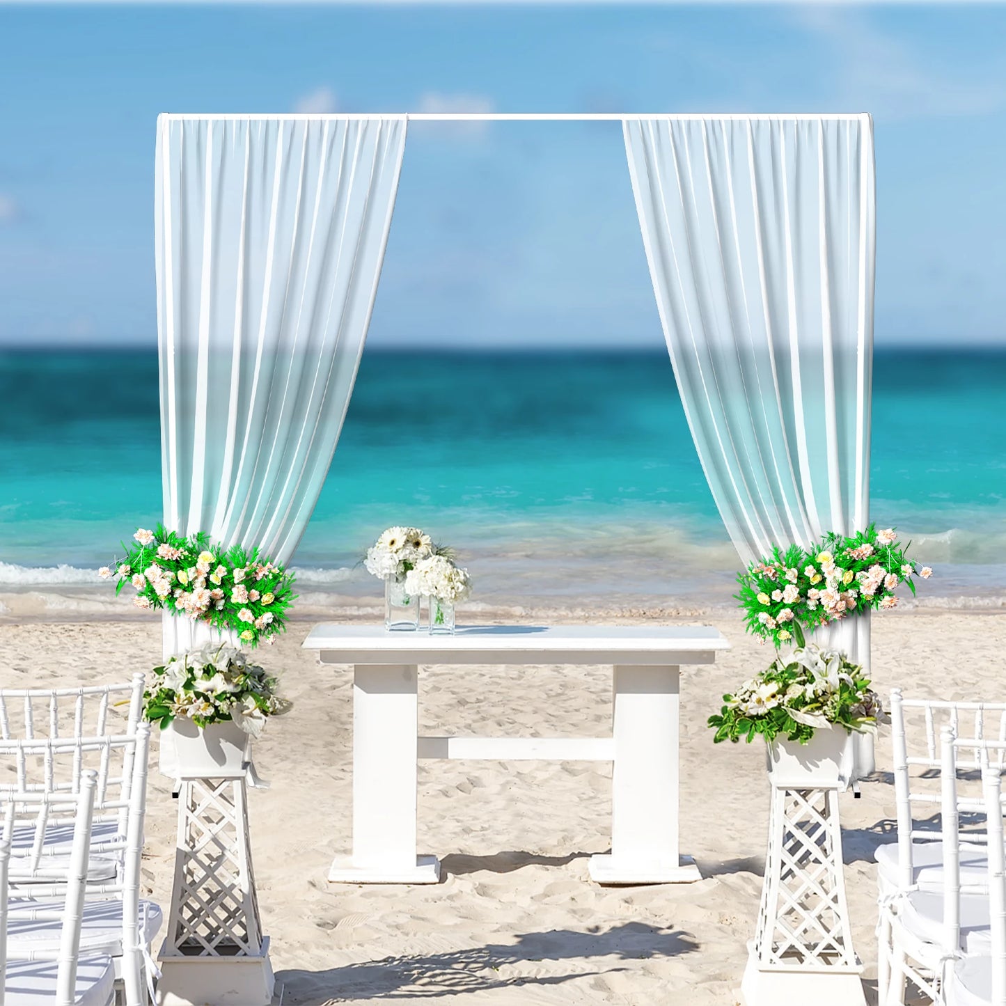 Square Balloon Arch Backdrop Stand