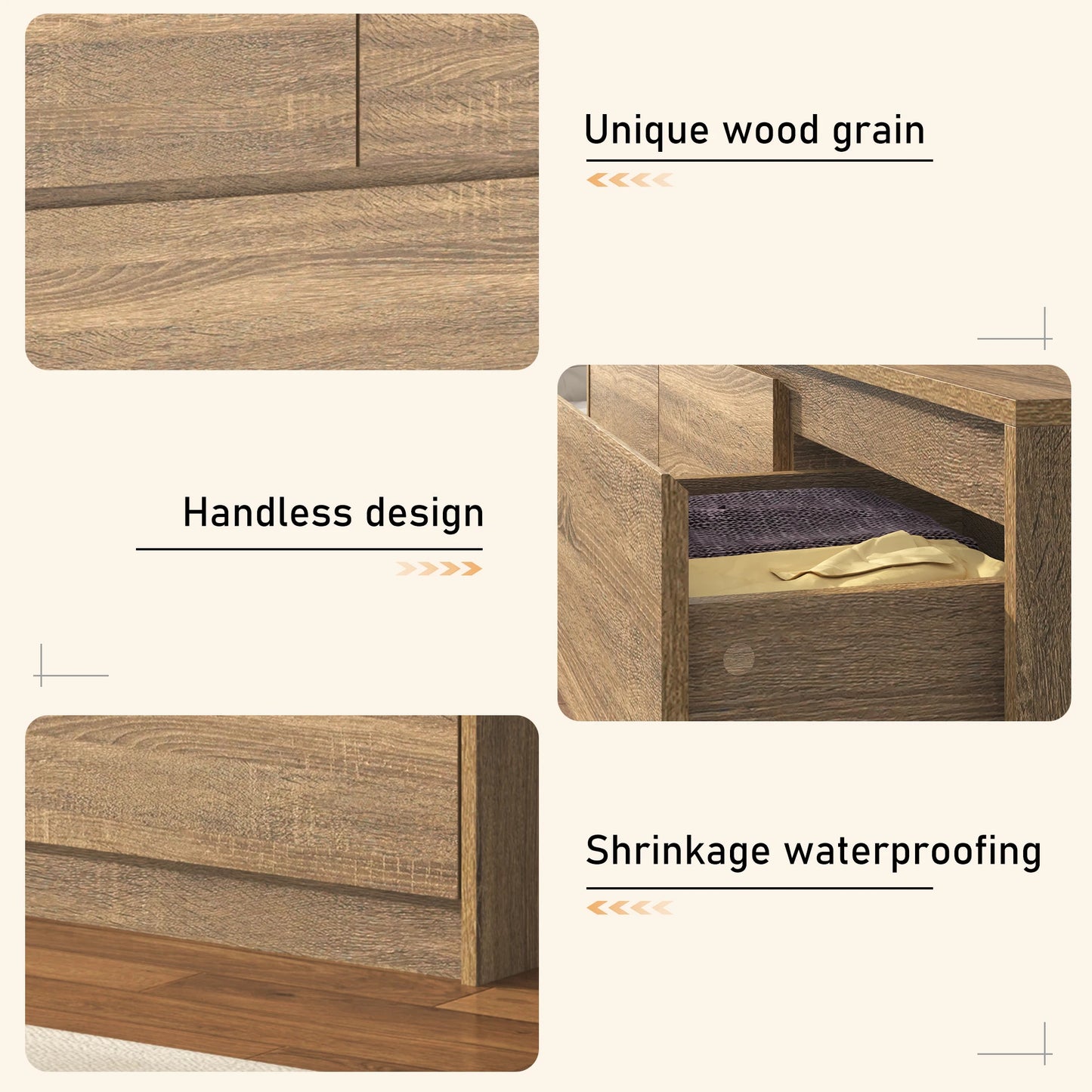 7 Drawer Dresser for Bedroom
