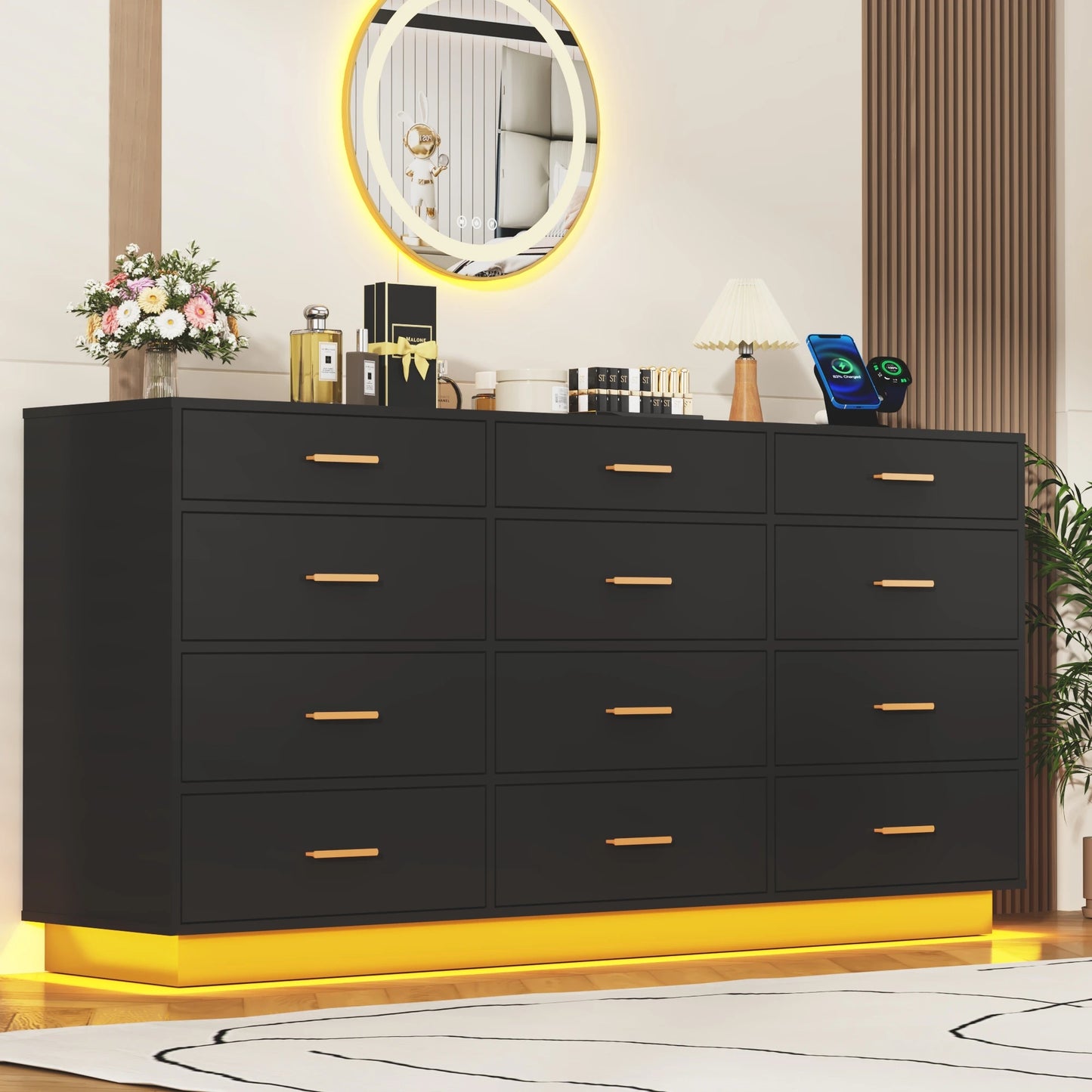 Modern chest of drawers for the living room
