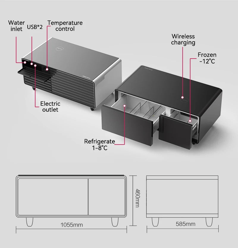 Smart Fridge Coffee Table