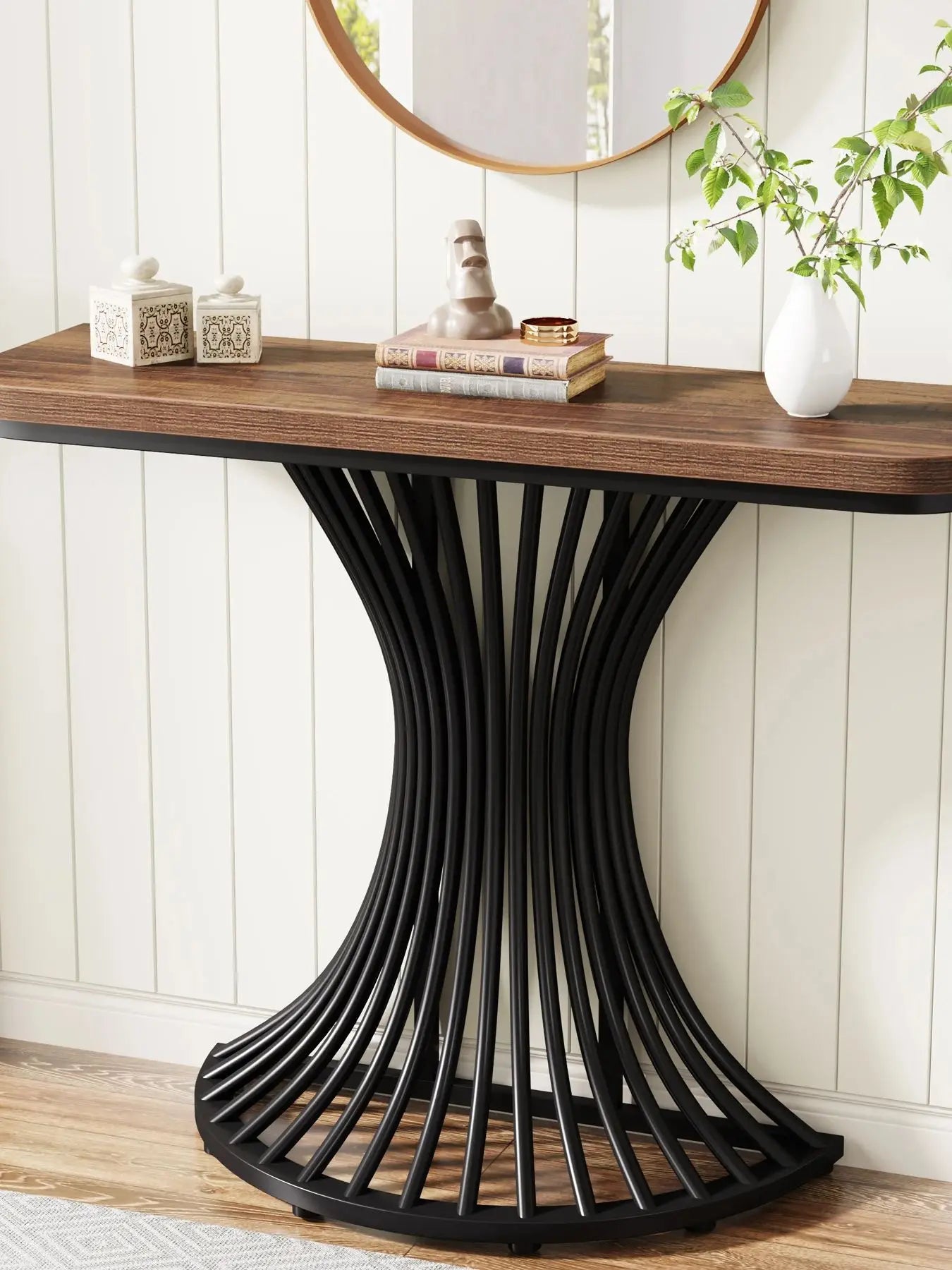Geometric Console Table