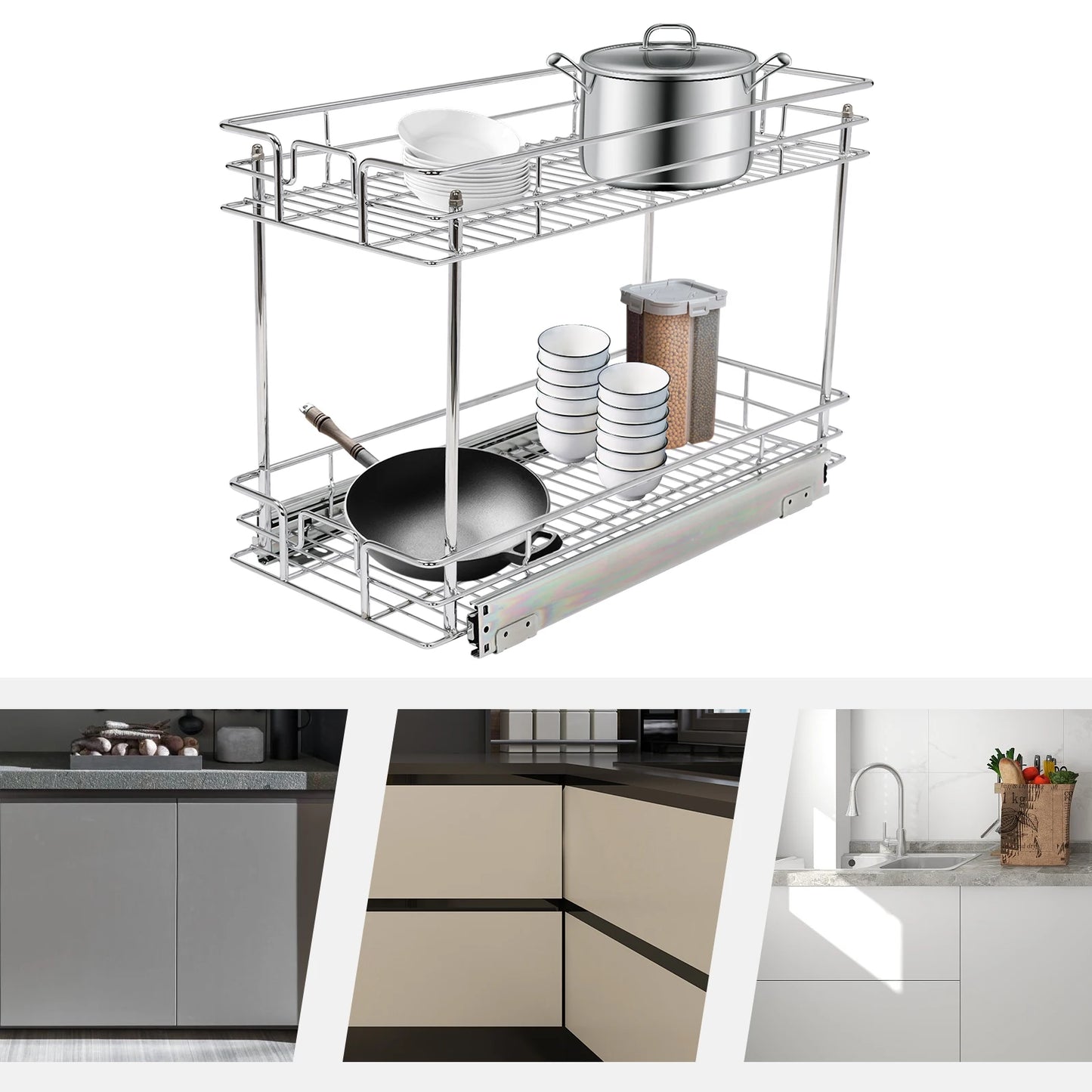Kitchen Cabinet Organizer