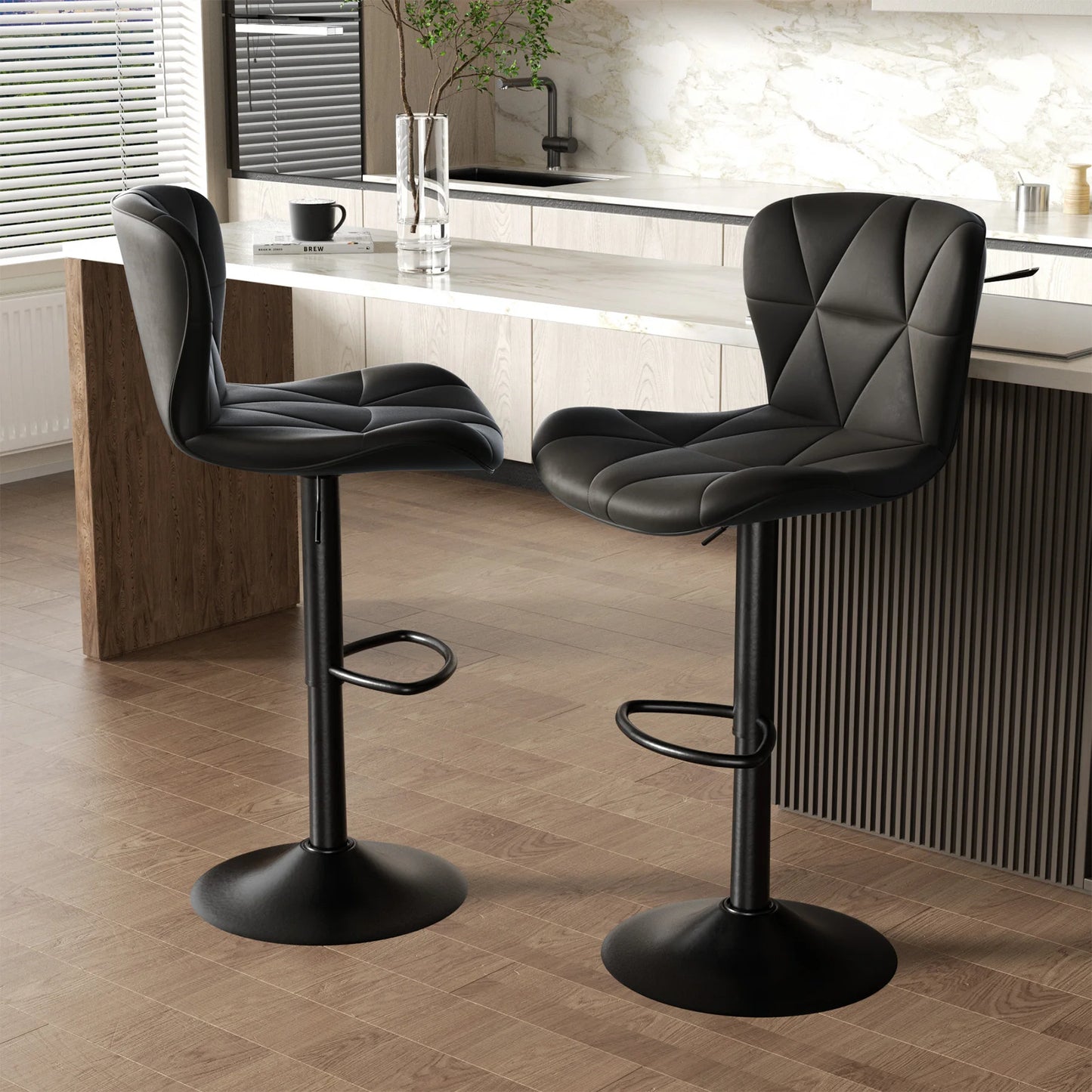 Adjustable Swivel Bar Chairs
