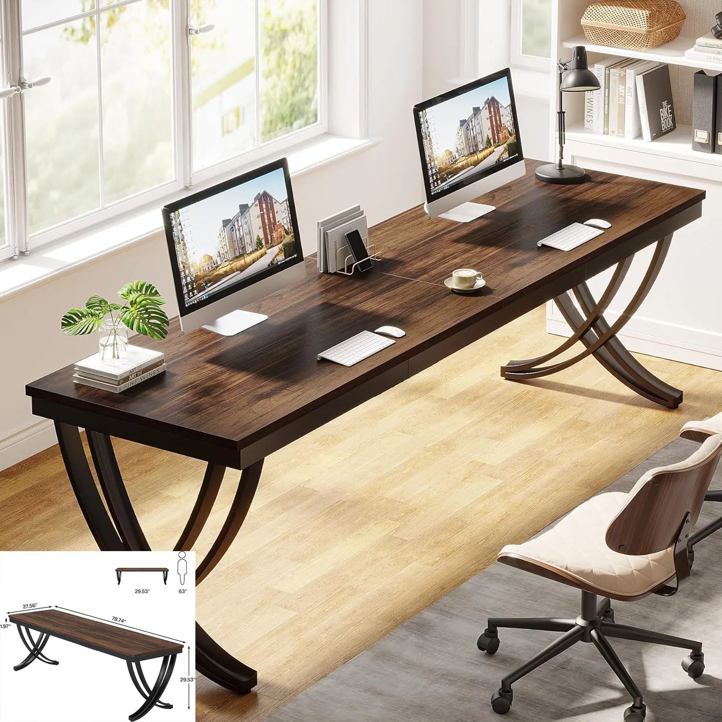 Double Drawer Desk