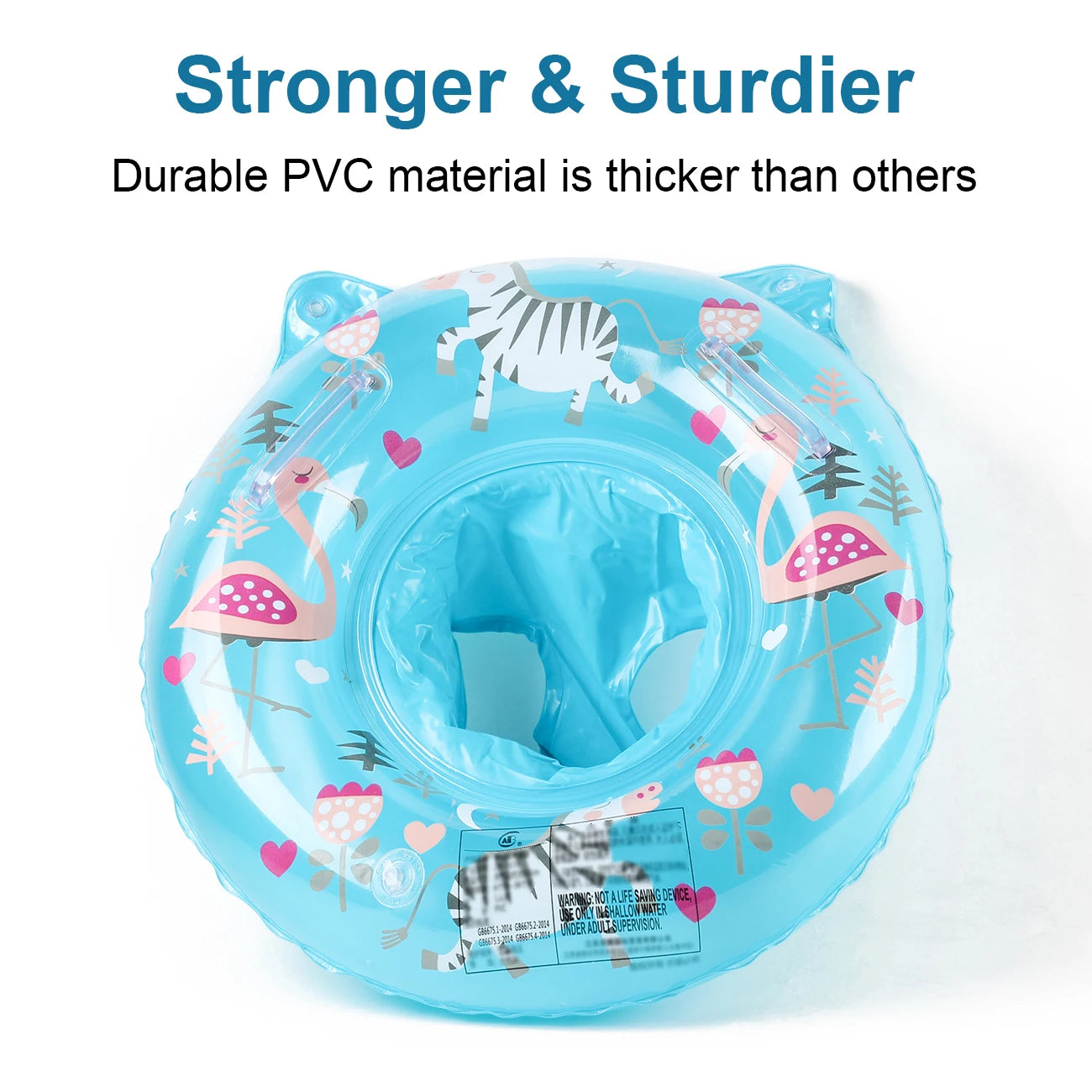 Inflatable swimming float for children