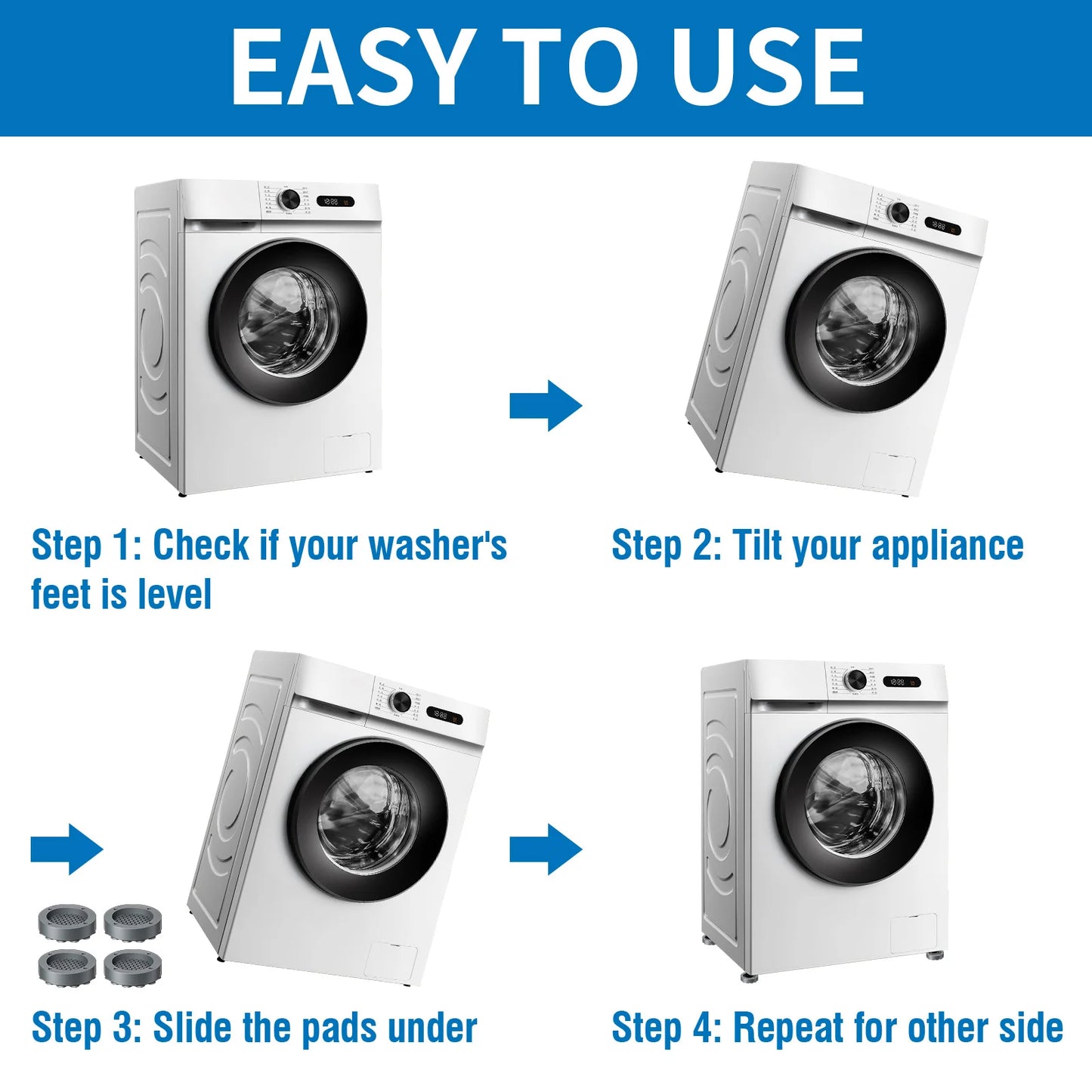 Anti Vibration Feet Pads for Washing Machine